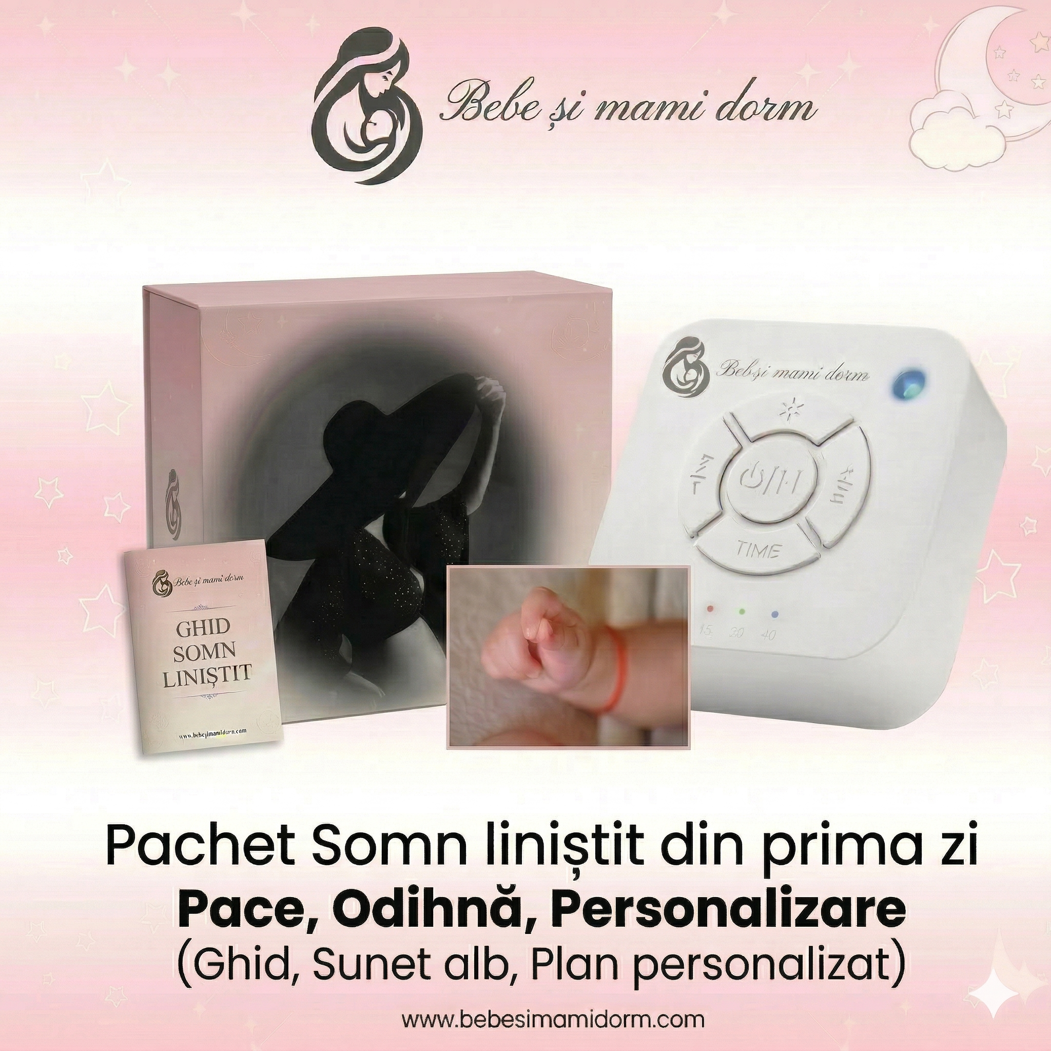 Pachet SOMN LINIȘTIT DIN PRIMA ZI