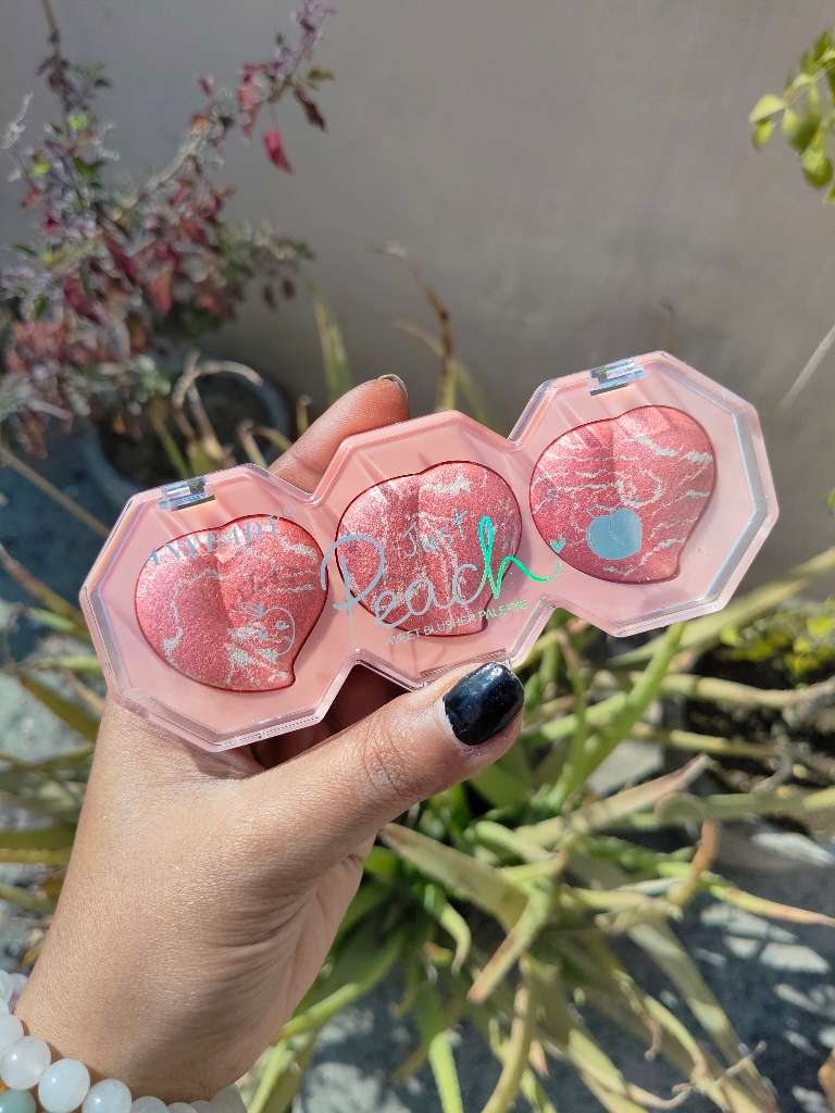 Peachy Blush Highlight Palette 