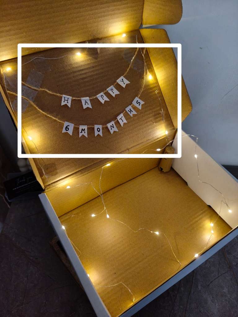 Hanging B'day/Anniversary/Sorry Decoration (Only with Hamper Booking Minimum order value 1000 Rs.)