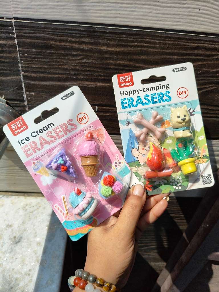 Kawai Eraser set cards