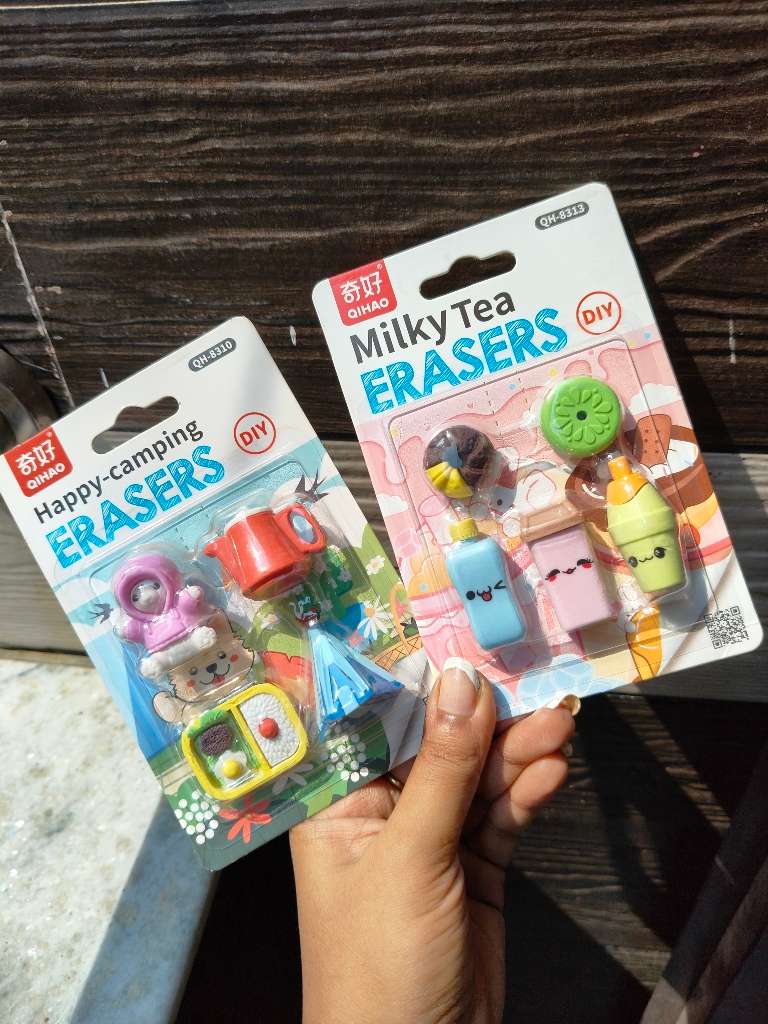 Kawai Eraser set cards