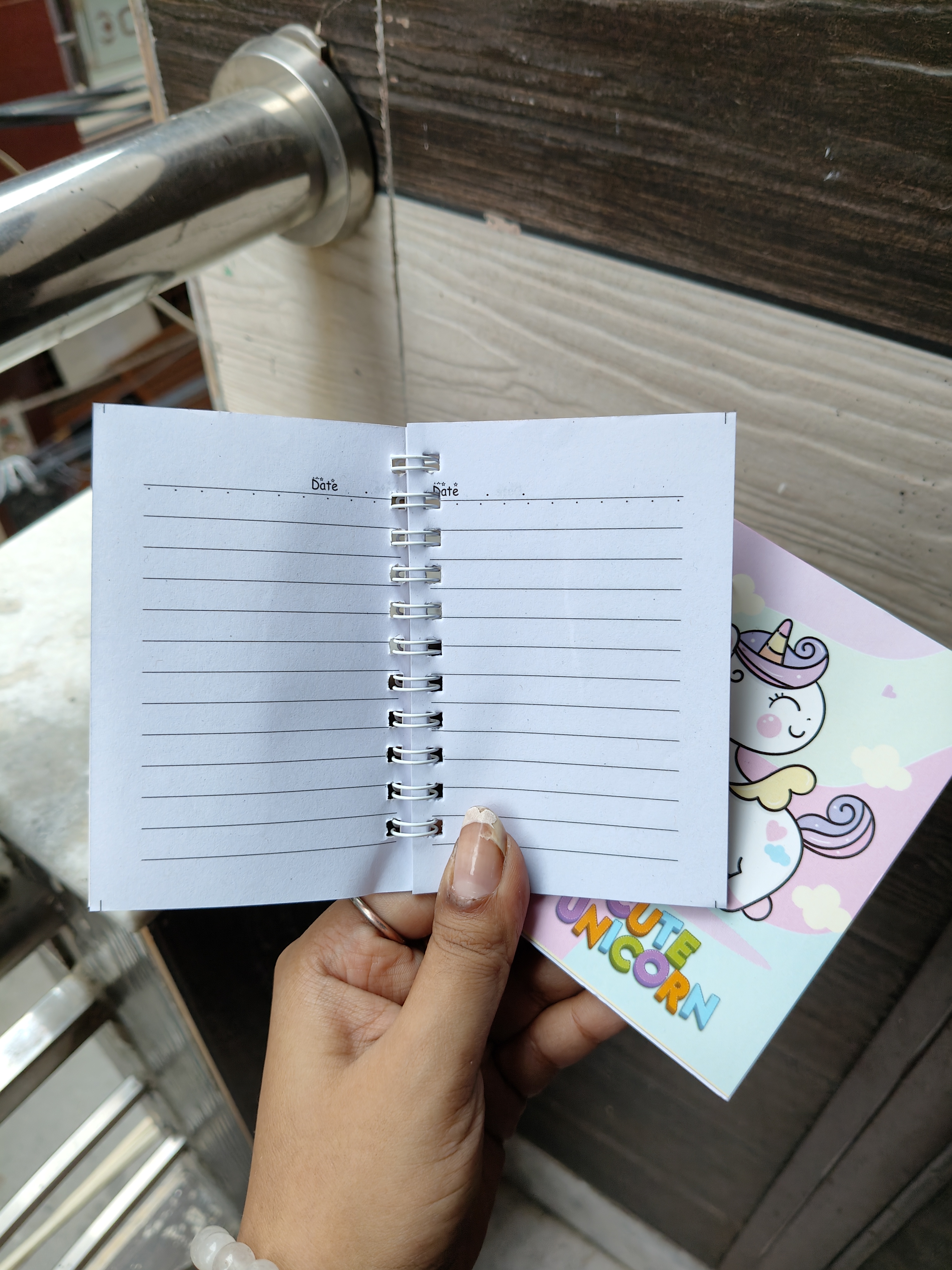 Kuromi/Unicorn Mini Diary 