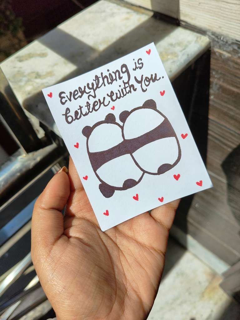 Everything is better with you Card