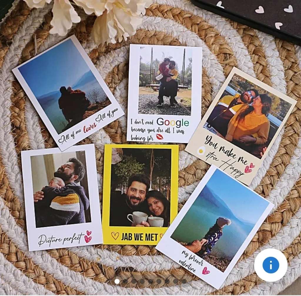 Couple Polaroids (2Pics) Only With Hamper Booking 