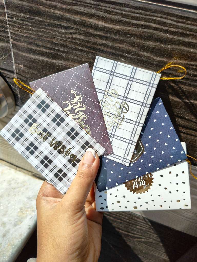 Best Wishes Card with secret written note