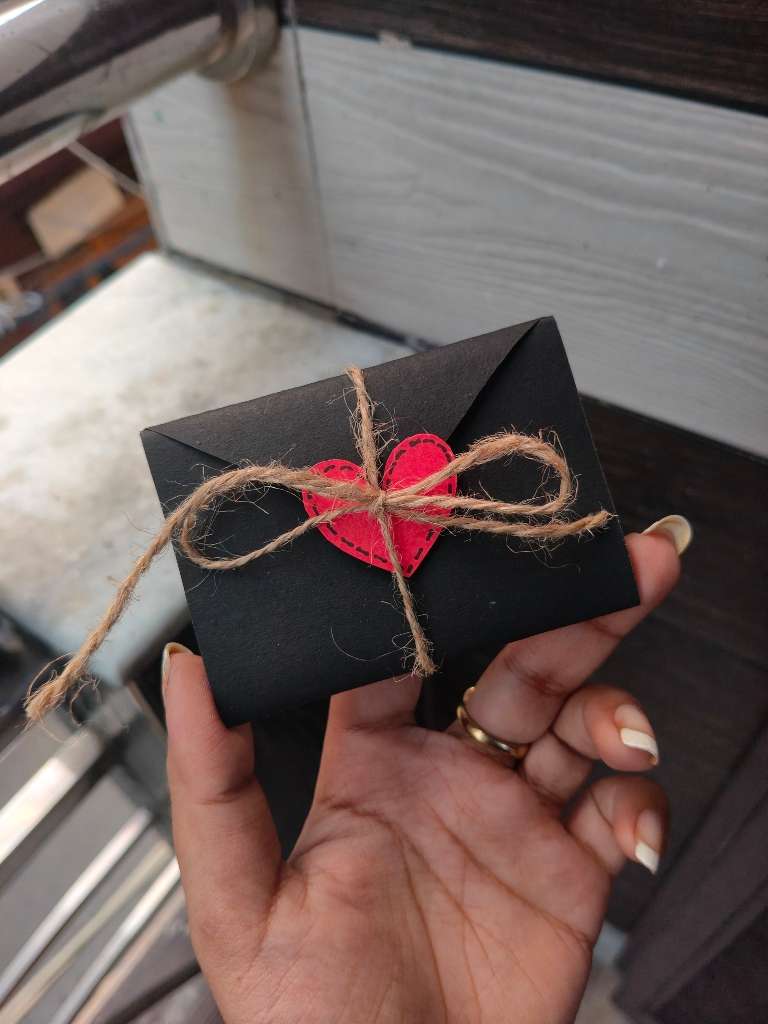 Love Envelope Mail Handmade Card 