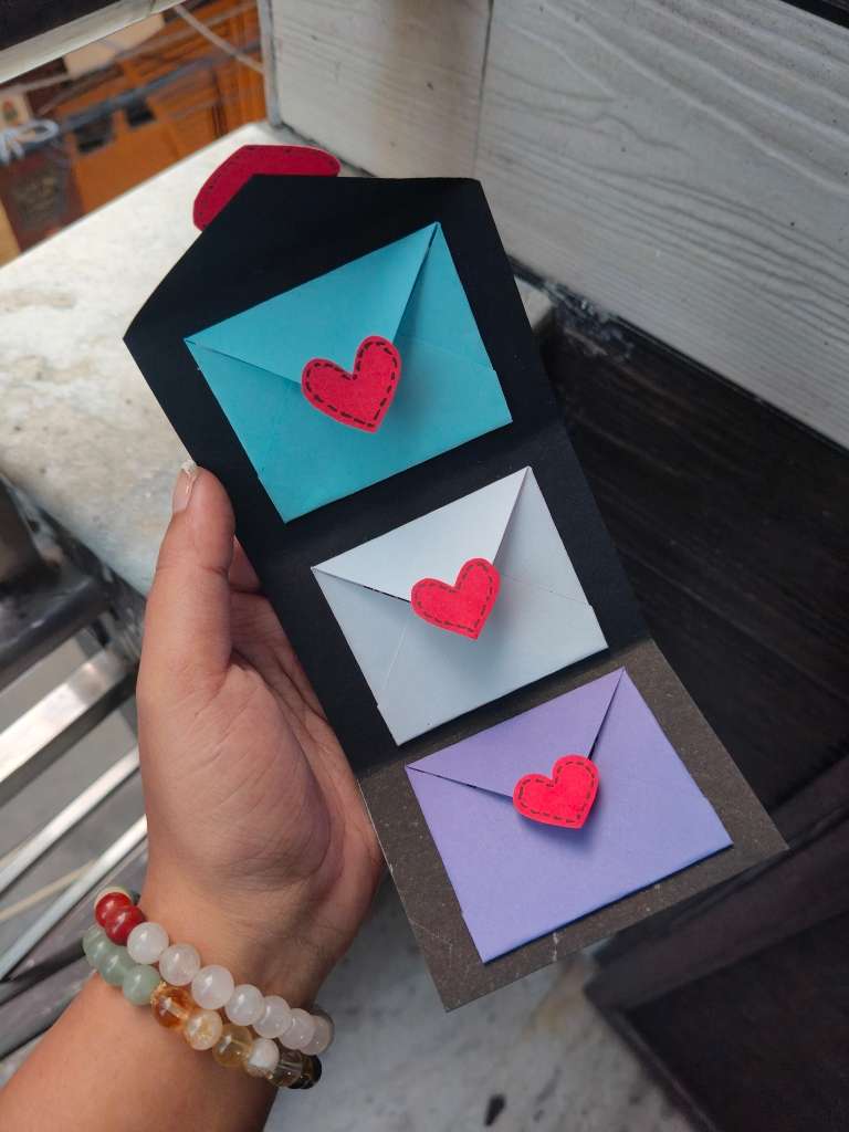 Love Envelope Mail Handmade Card 