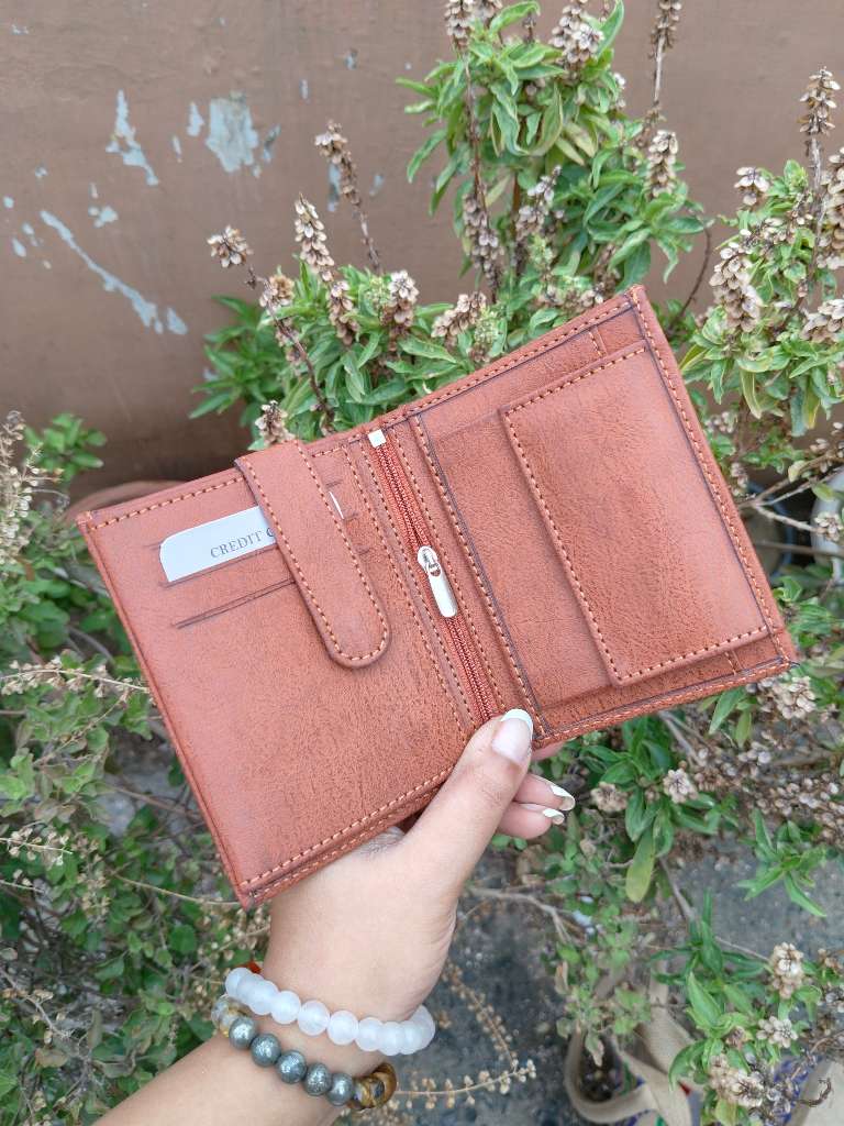 Burak Long Wallet (Tan)