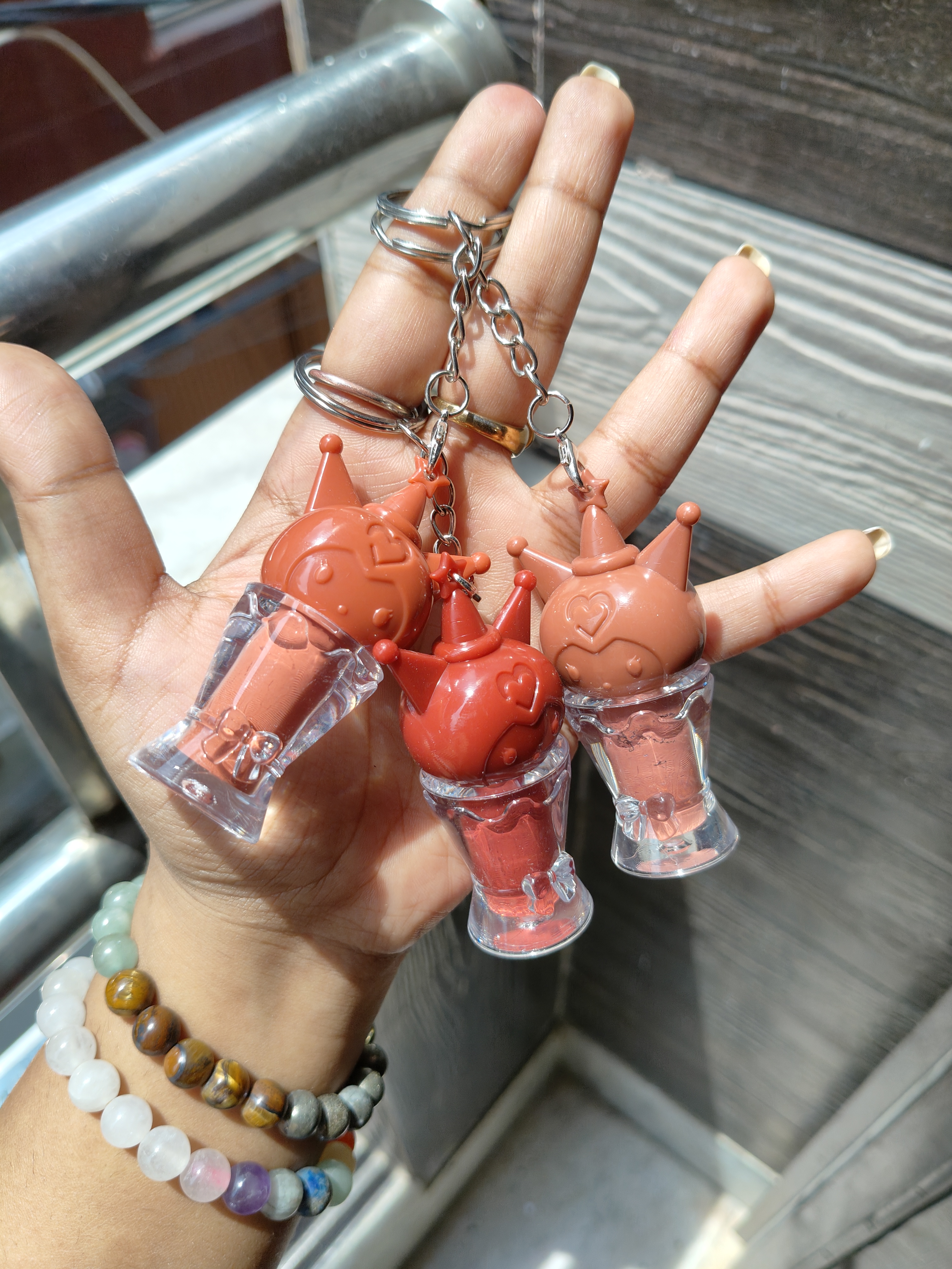 Kuromi Keychain Lipstick 