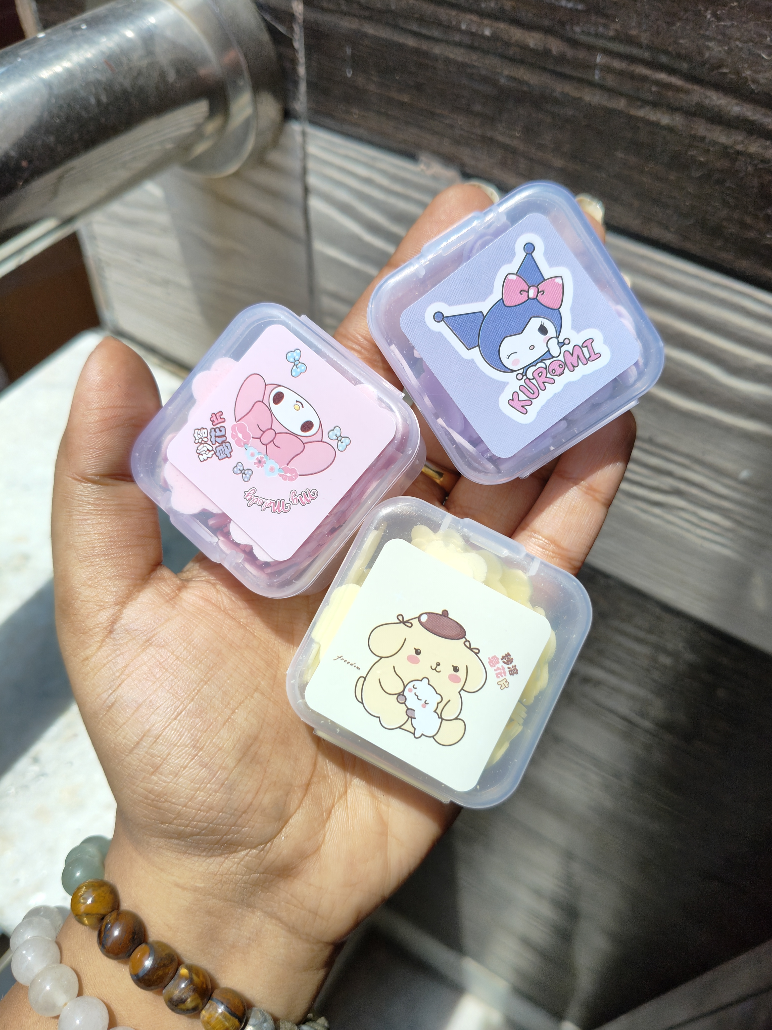 Kuromi Paper Soaps