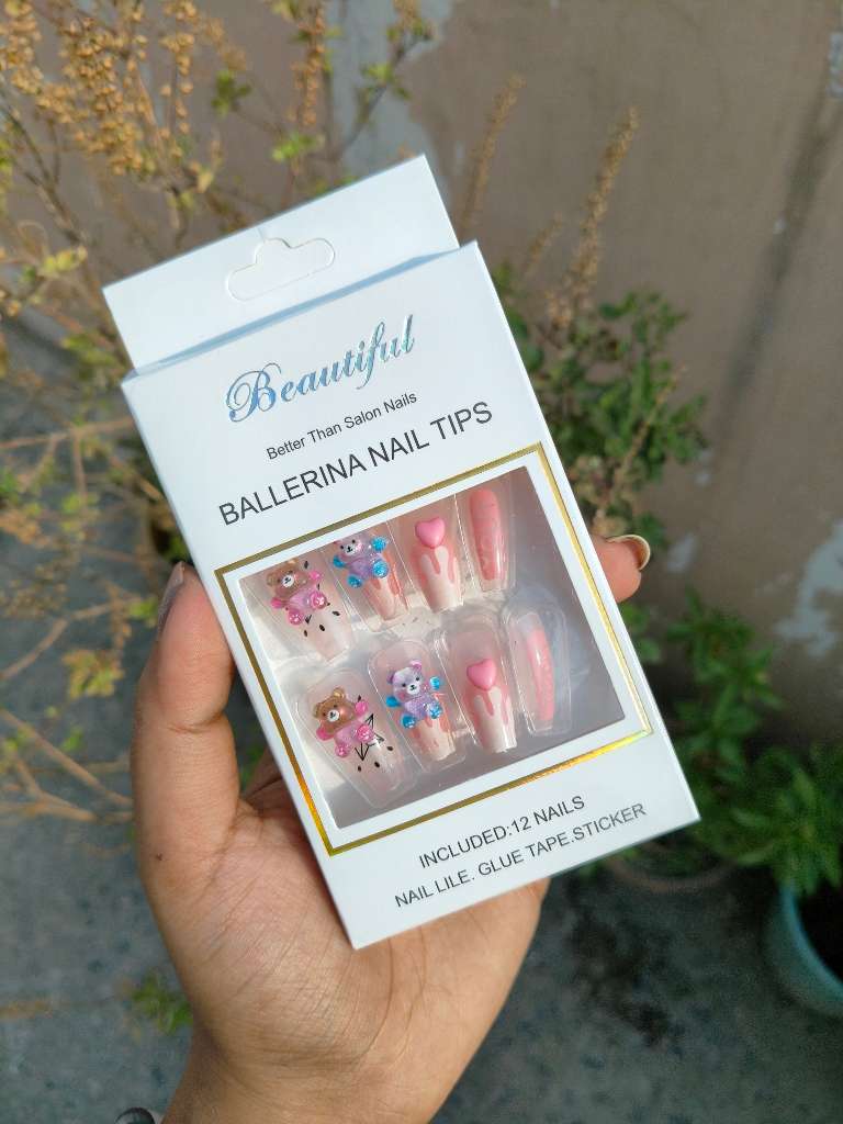 Teddy Nail Extensions