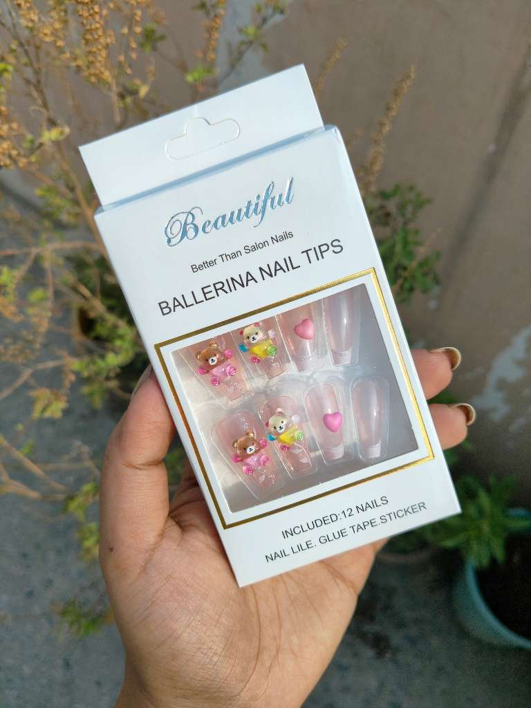 Teddy Nail Extensions