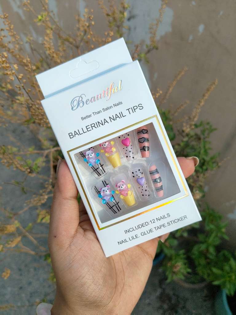 Teddy Nail Extensions