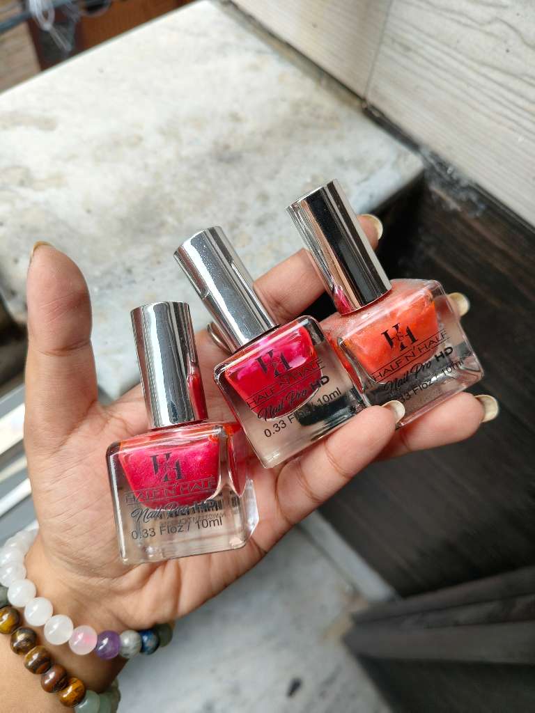 Half N Half Nail Color