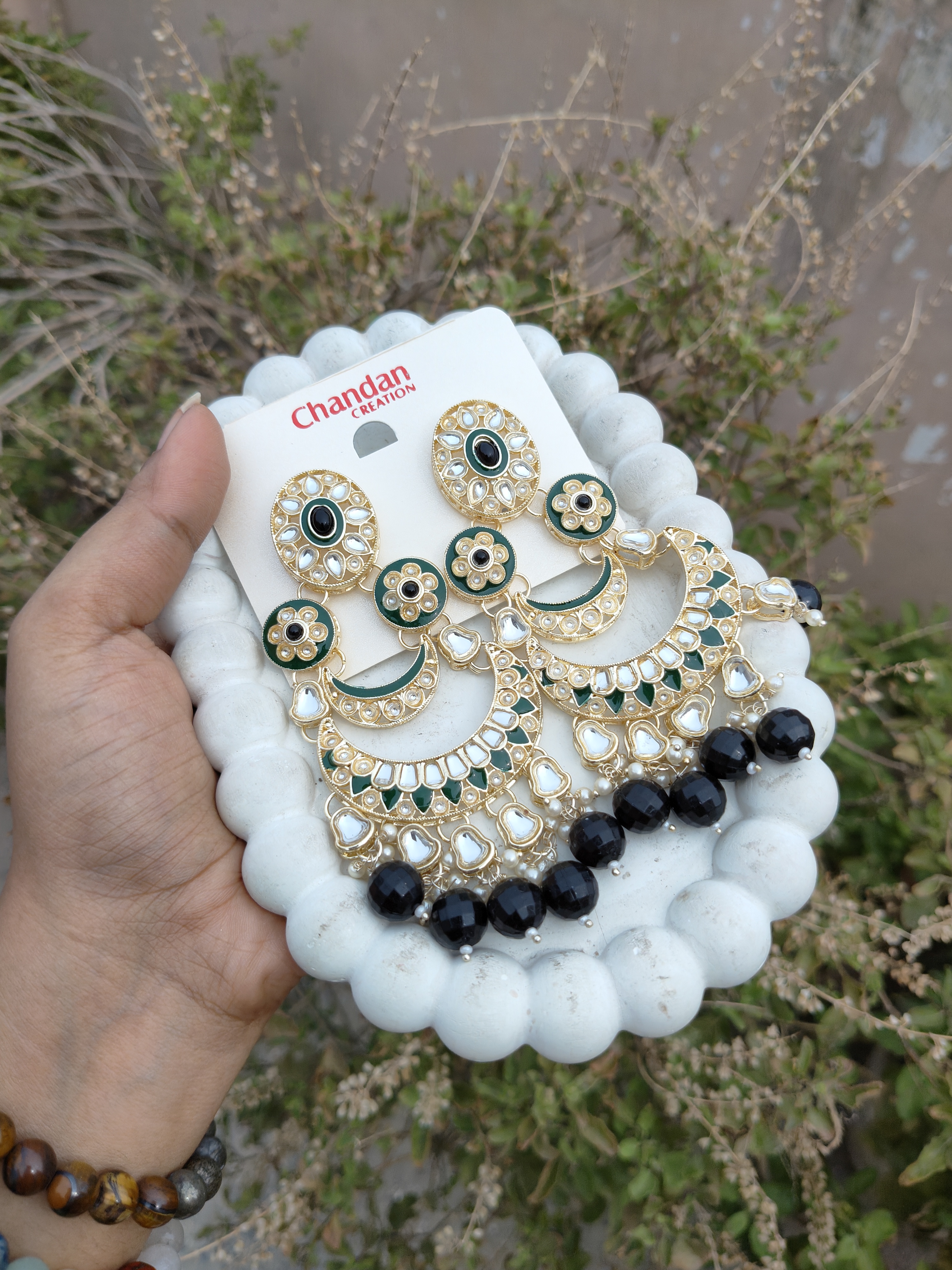 Kundan Chandbaaliya Earrings 