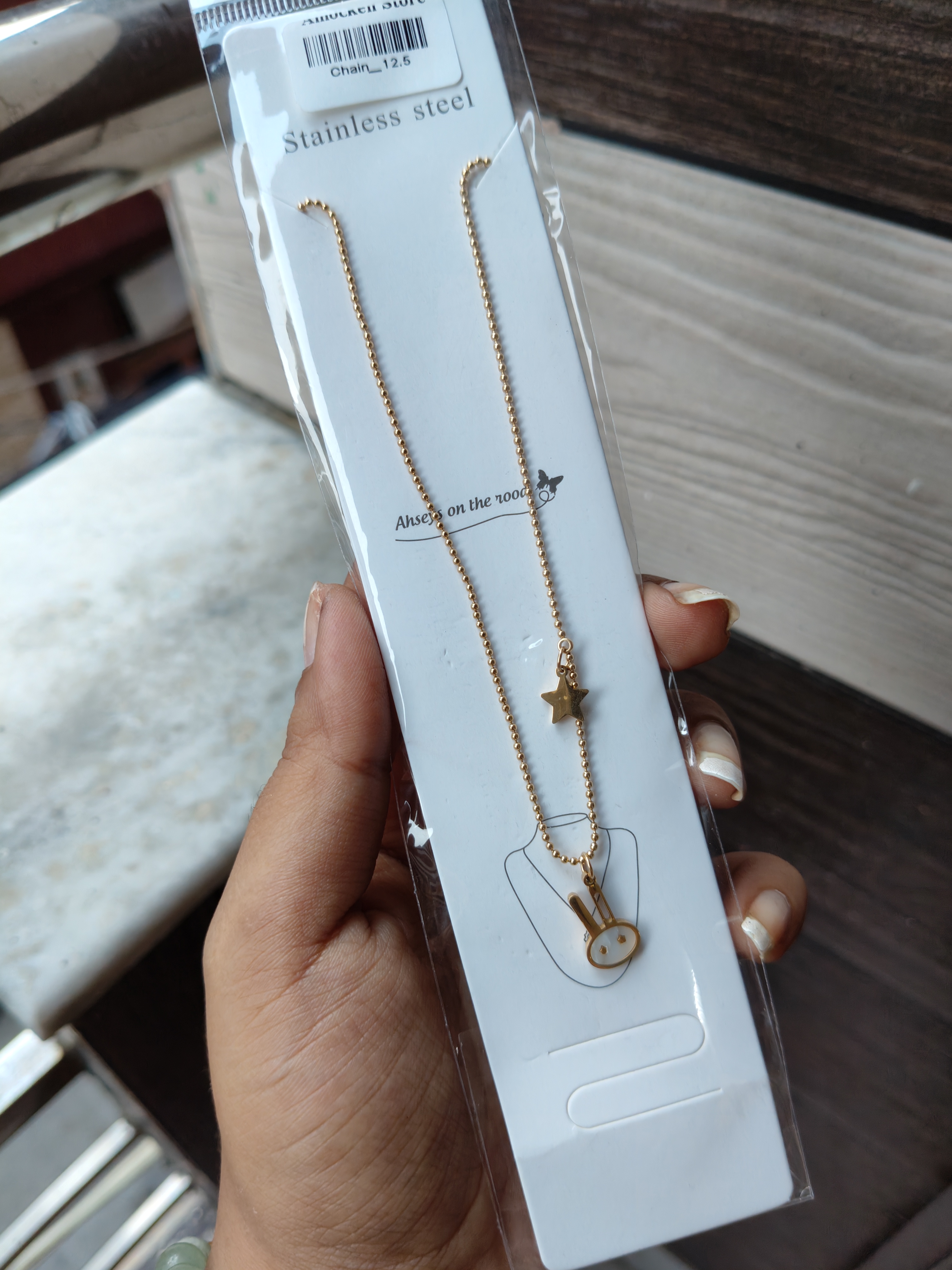 Anti-Tarnish Rabbit Pendant 