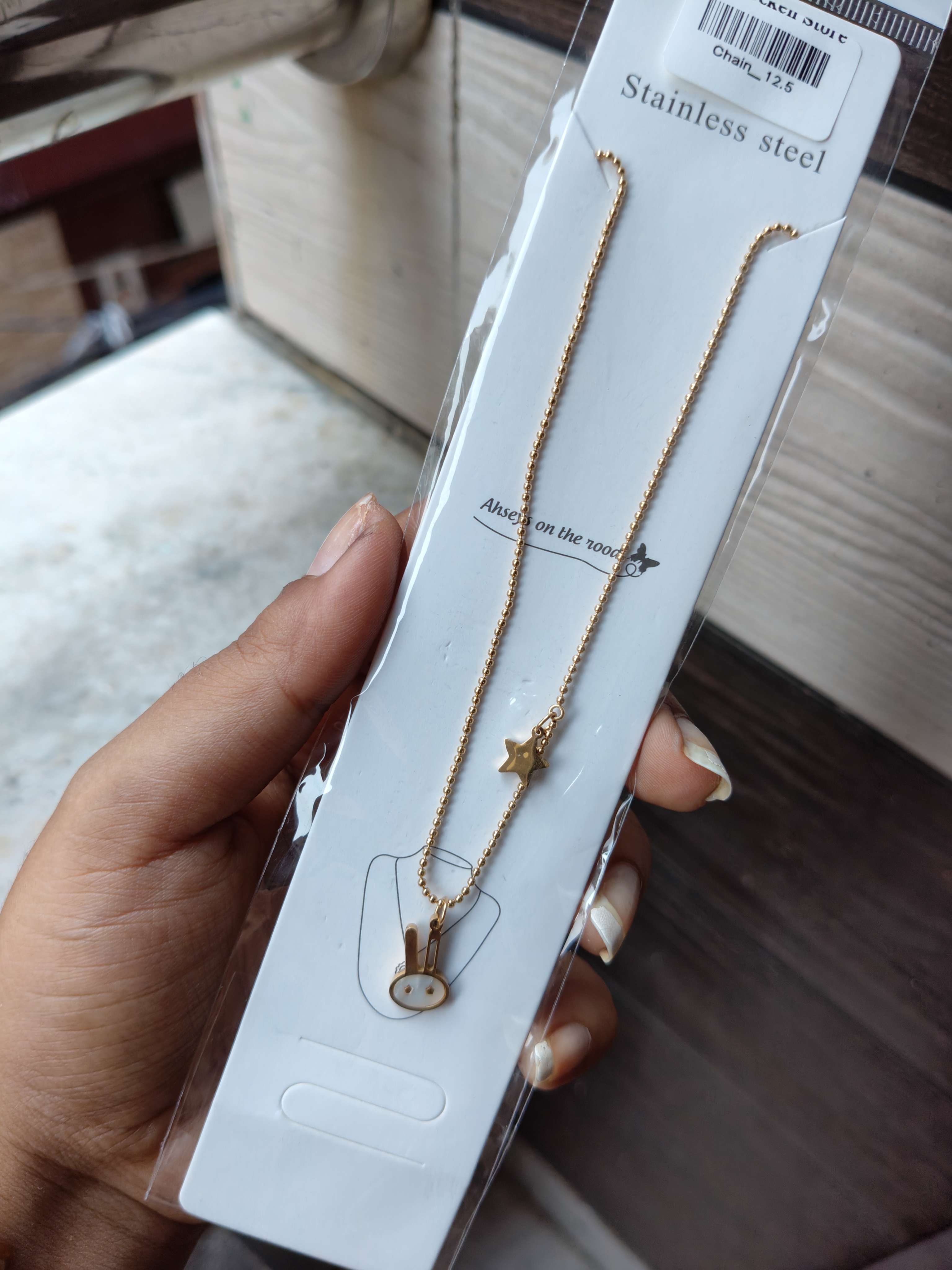 Anti-Tarnish Rabbit Pendant 