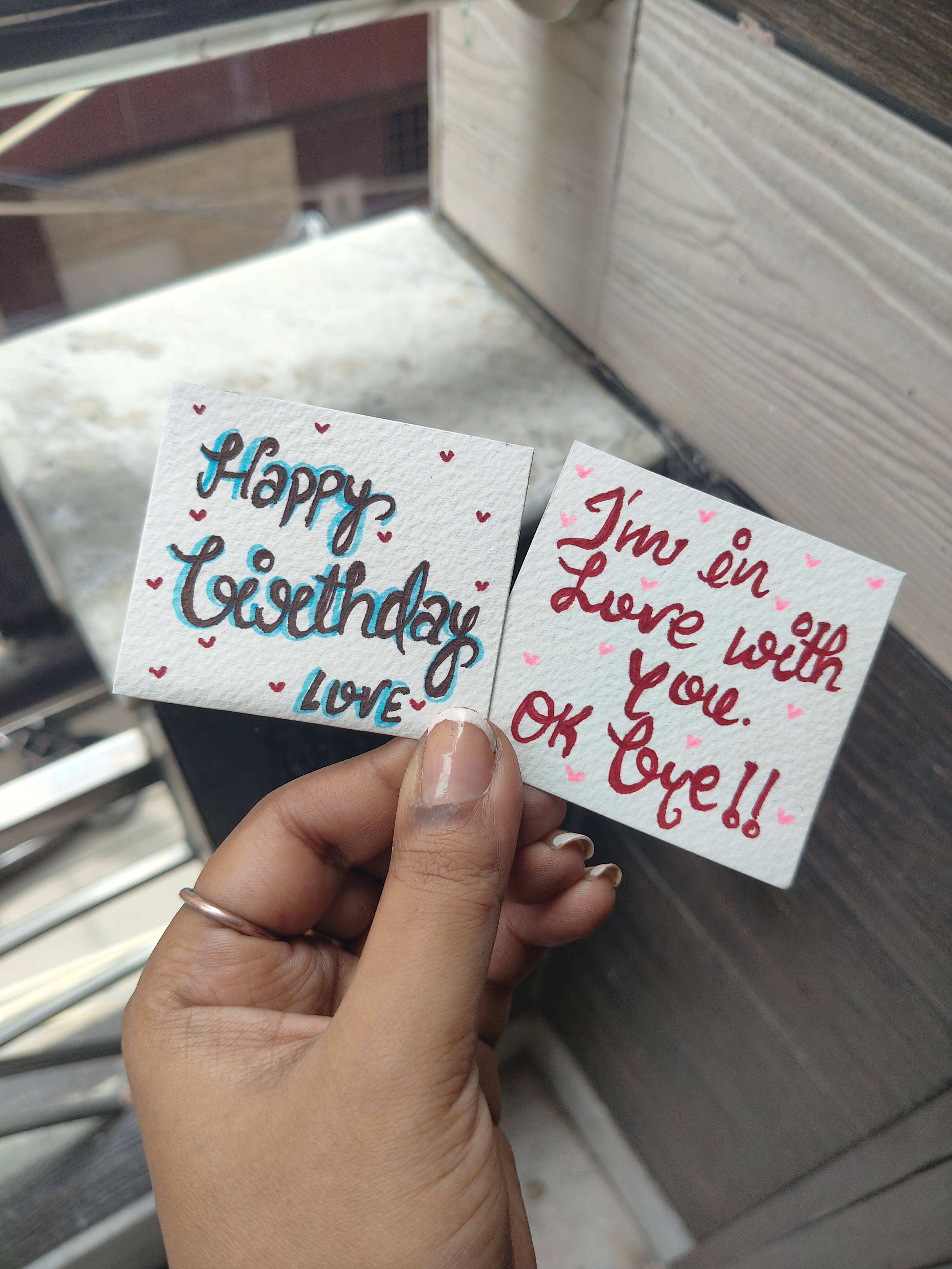 Happy Birthday Note Cards