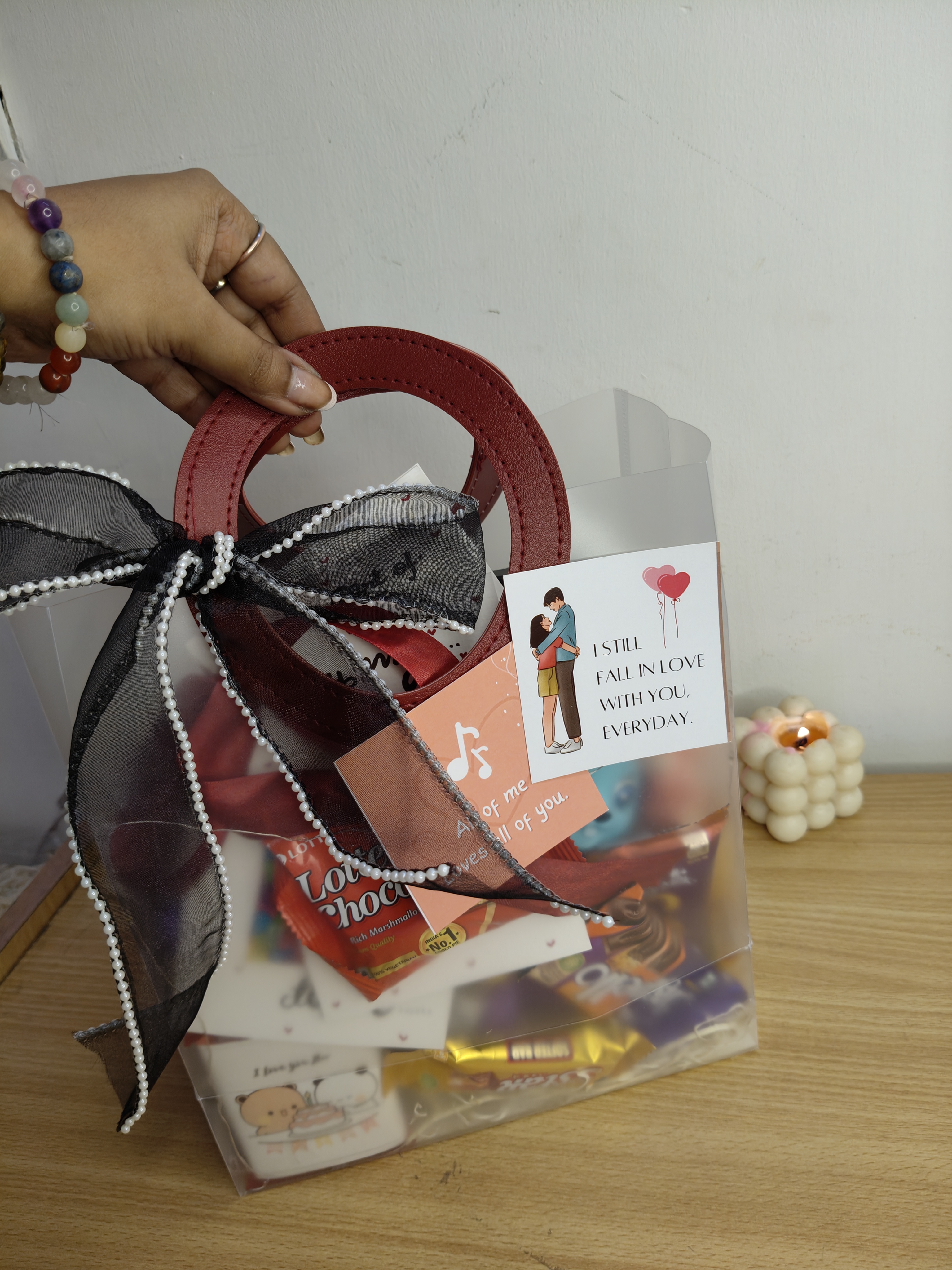 Blingy Lights Chocolate Hamper Bag