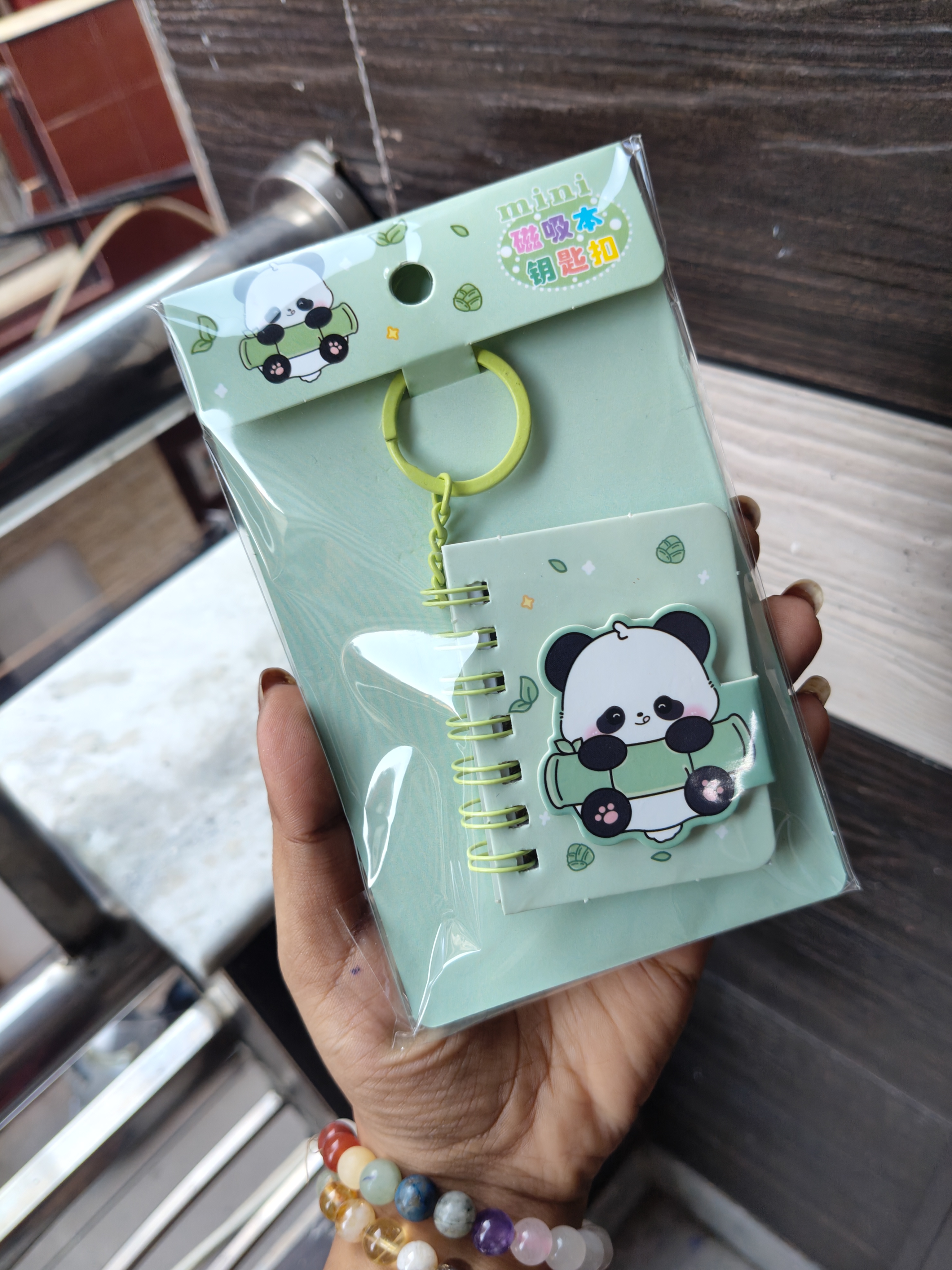 Panda Keychain Diary 
