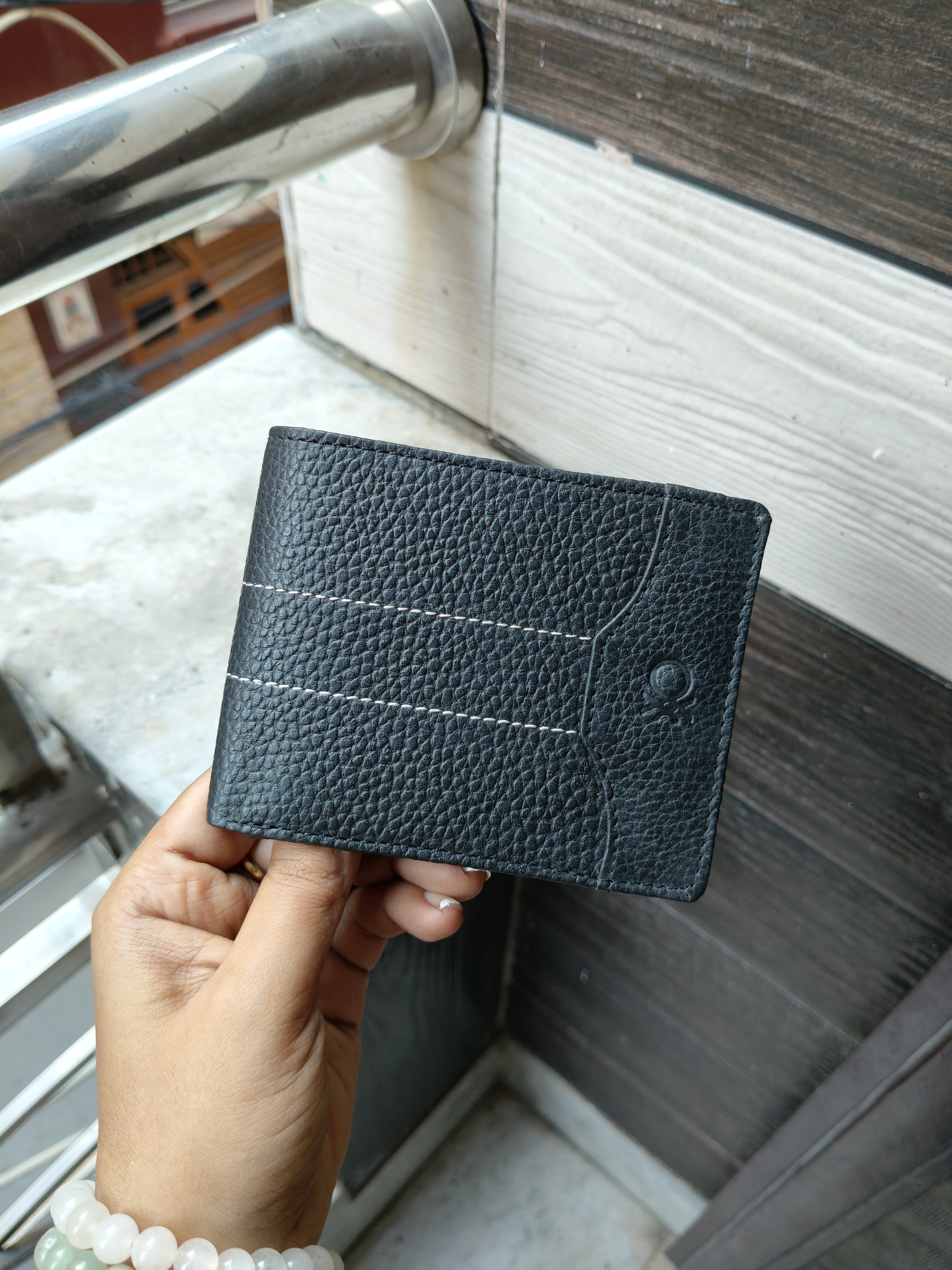 Benetton Men Wallet (Black)