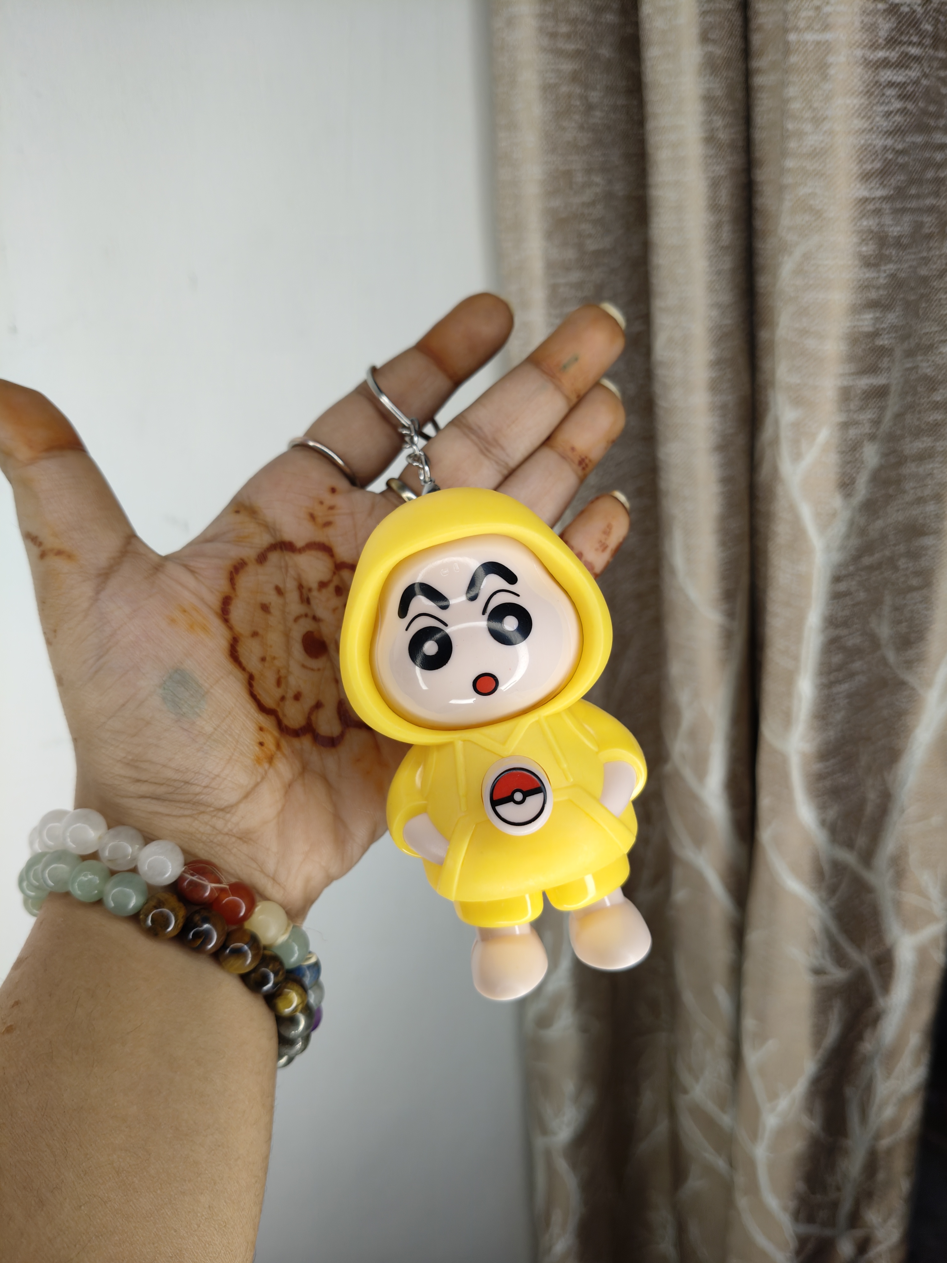 Mood Switch Shinchan Keychain 