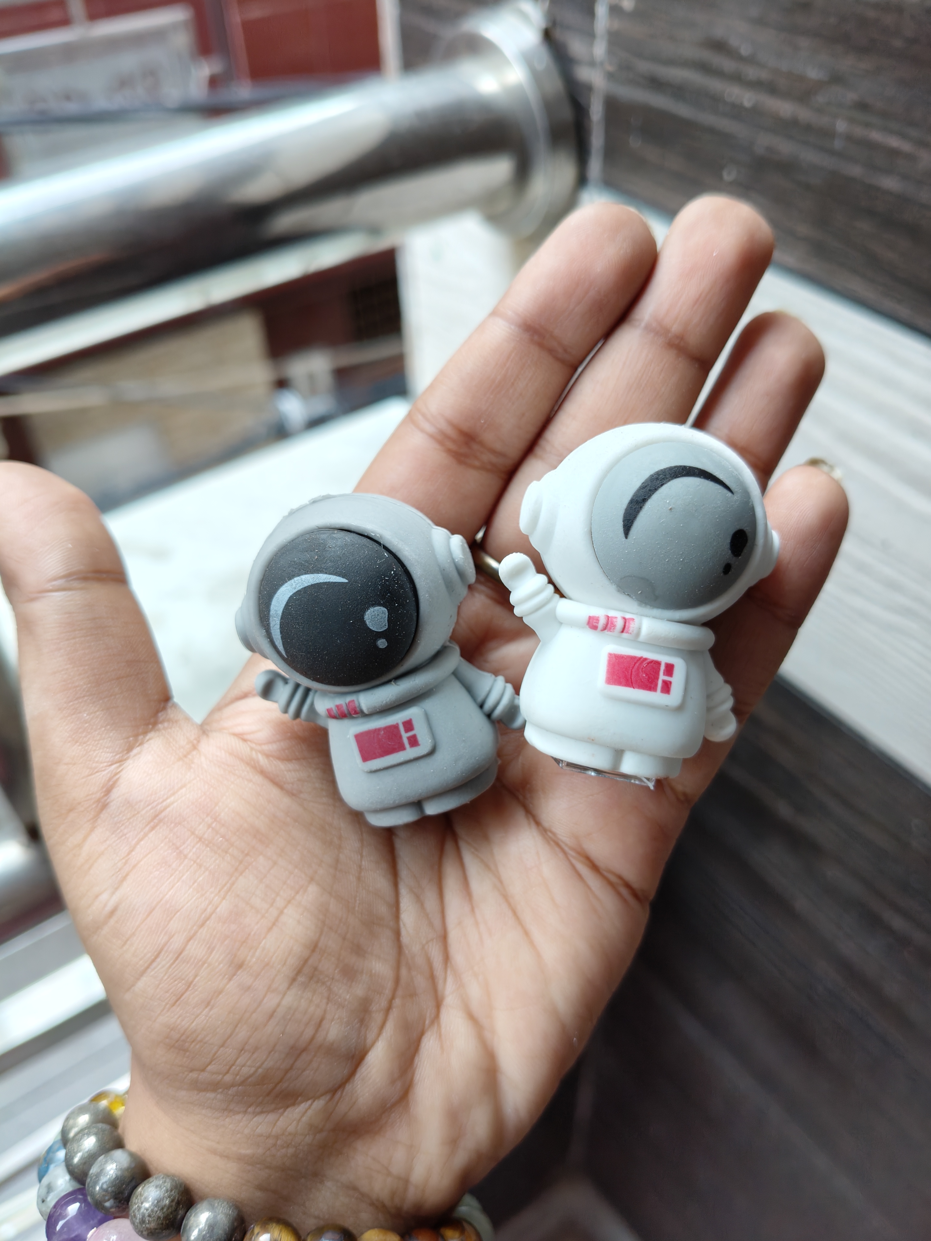 2 in 1 Space eraser & sharpener 