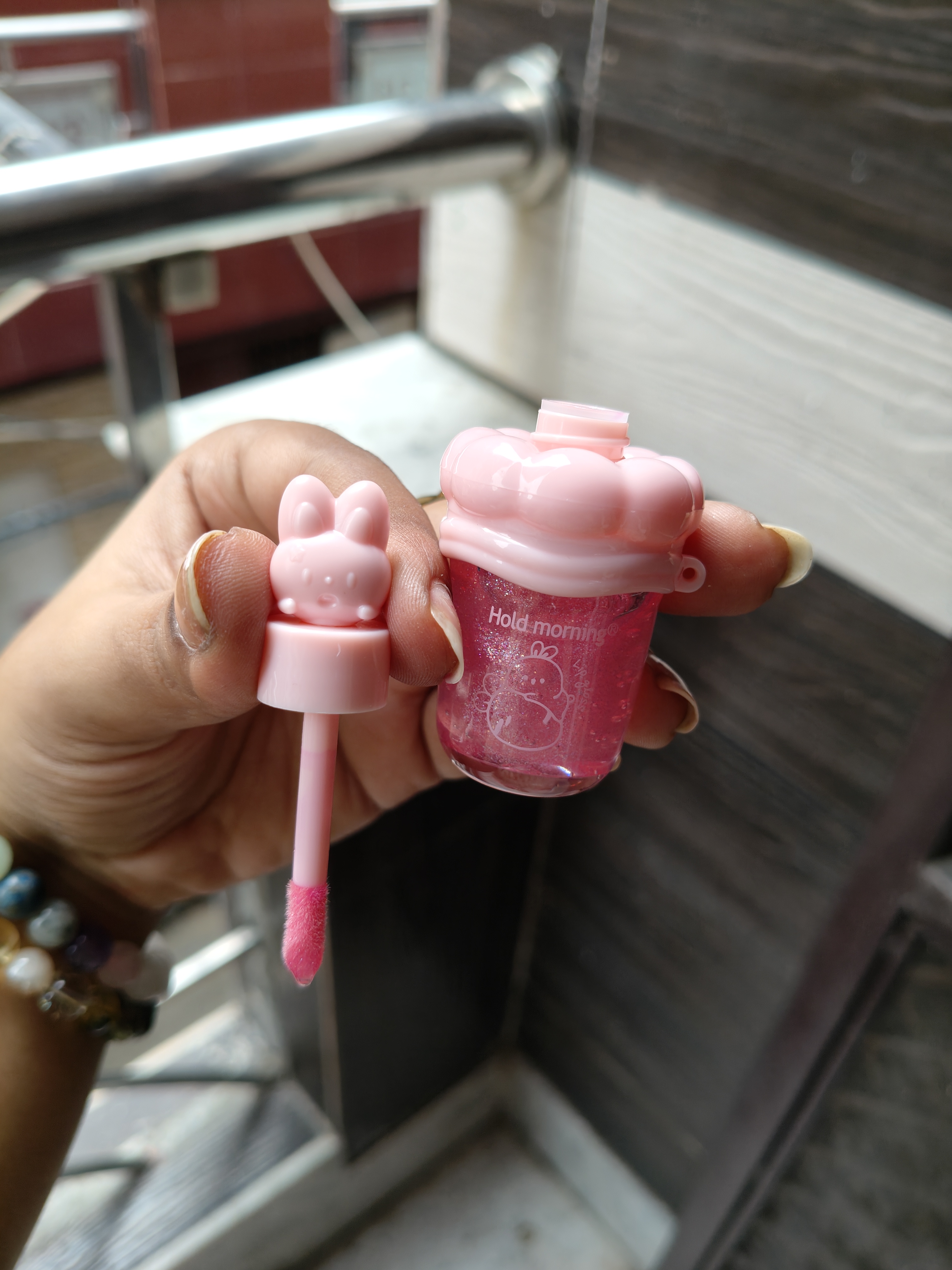 Kitty Bubble Shimmer Lipgloss 