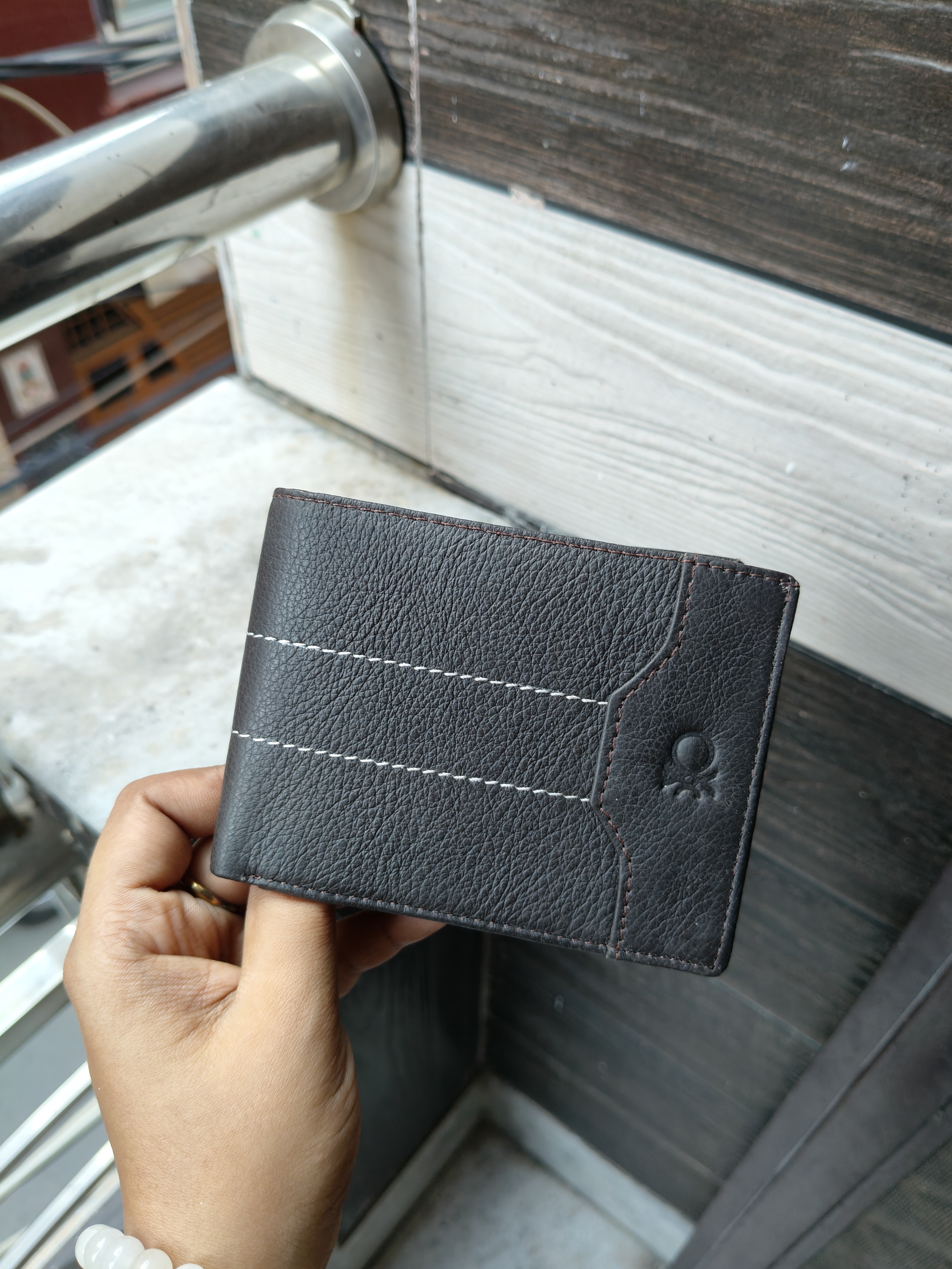 Benetton Men Wallet (Brown)