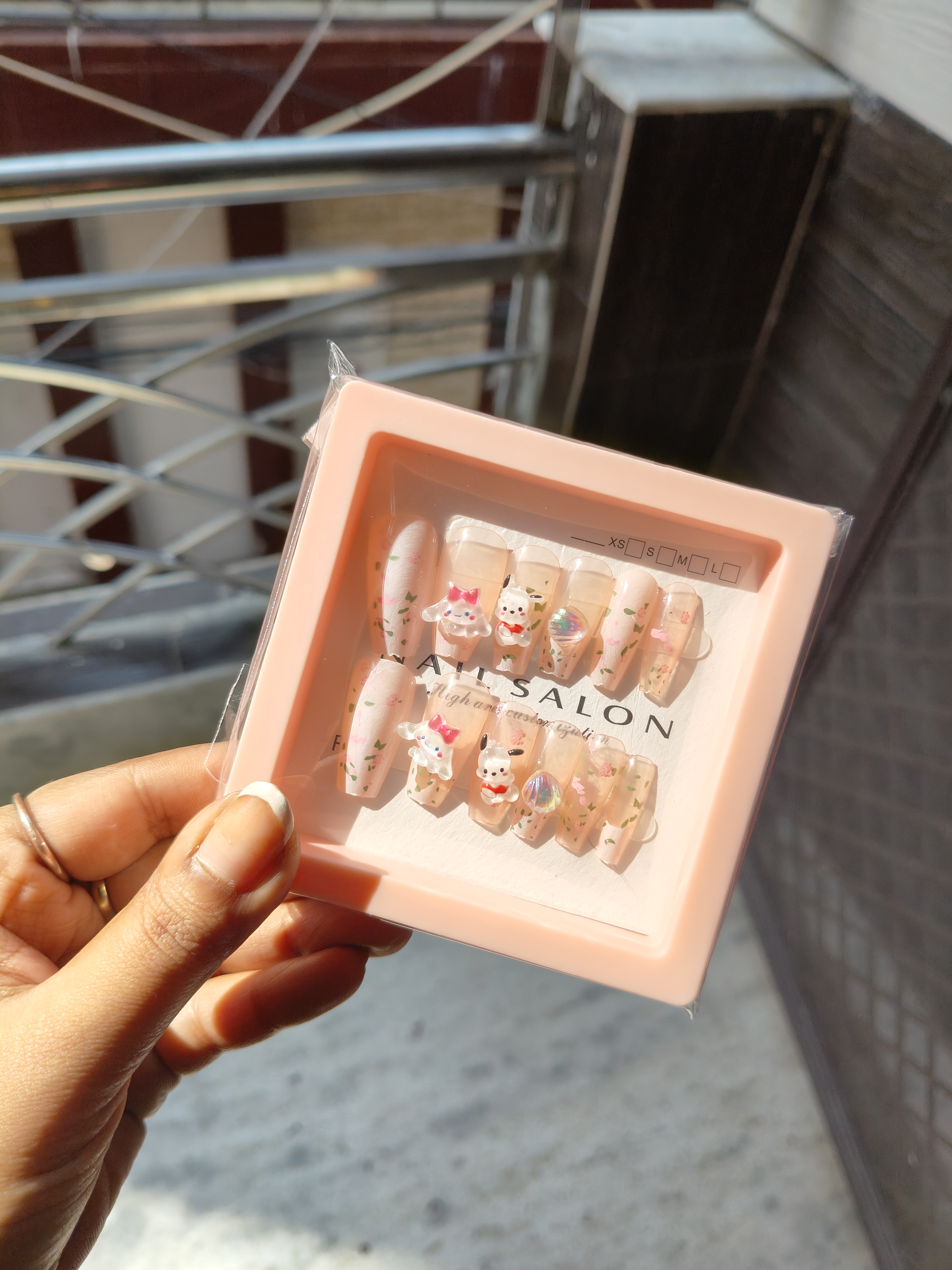 Random Teddy Premium Nail Extensions 