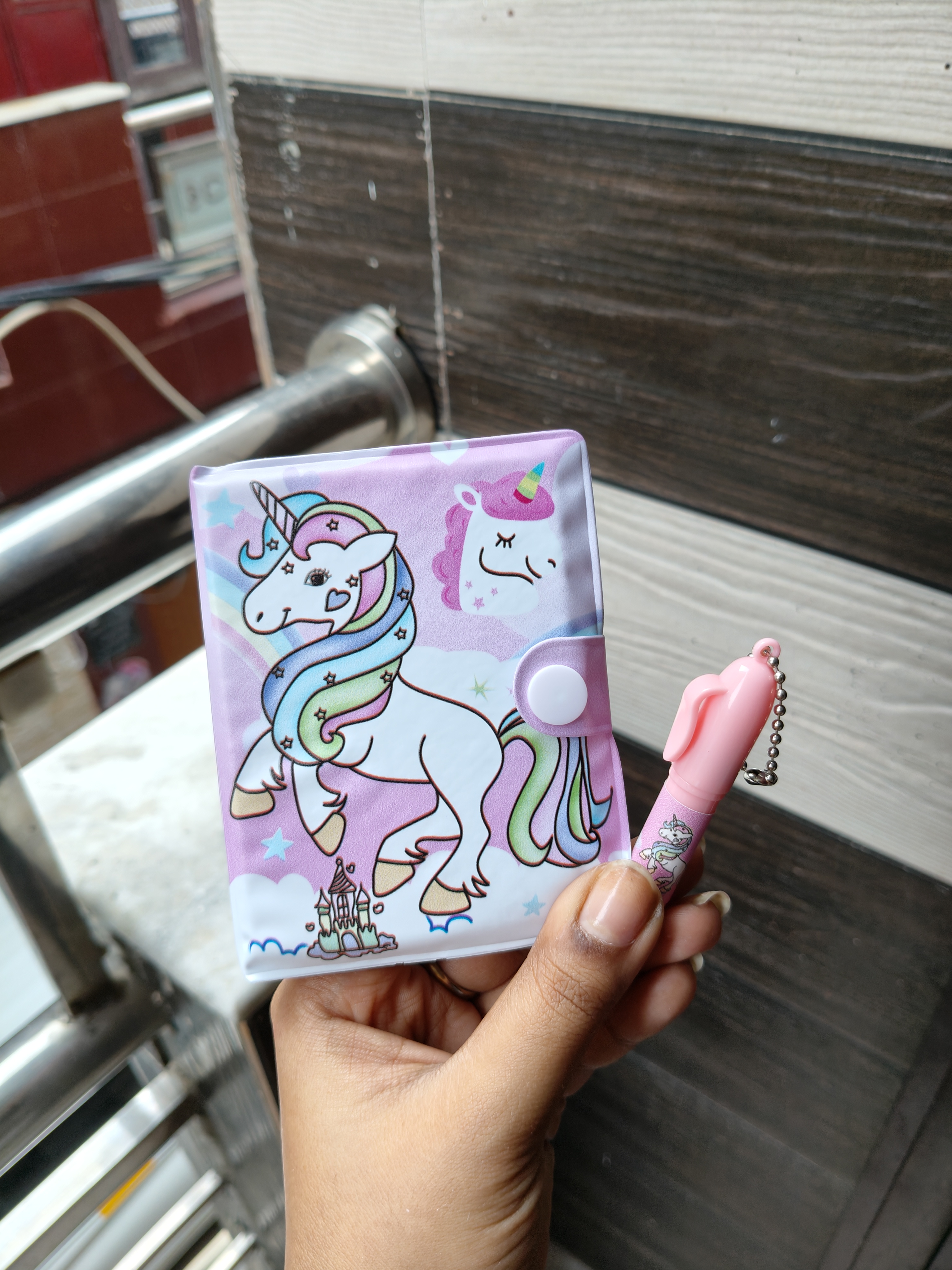 Unicorn Mini Diary Pen Set