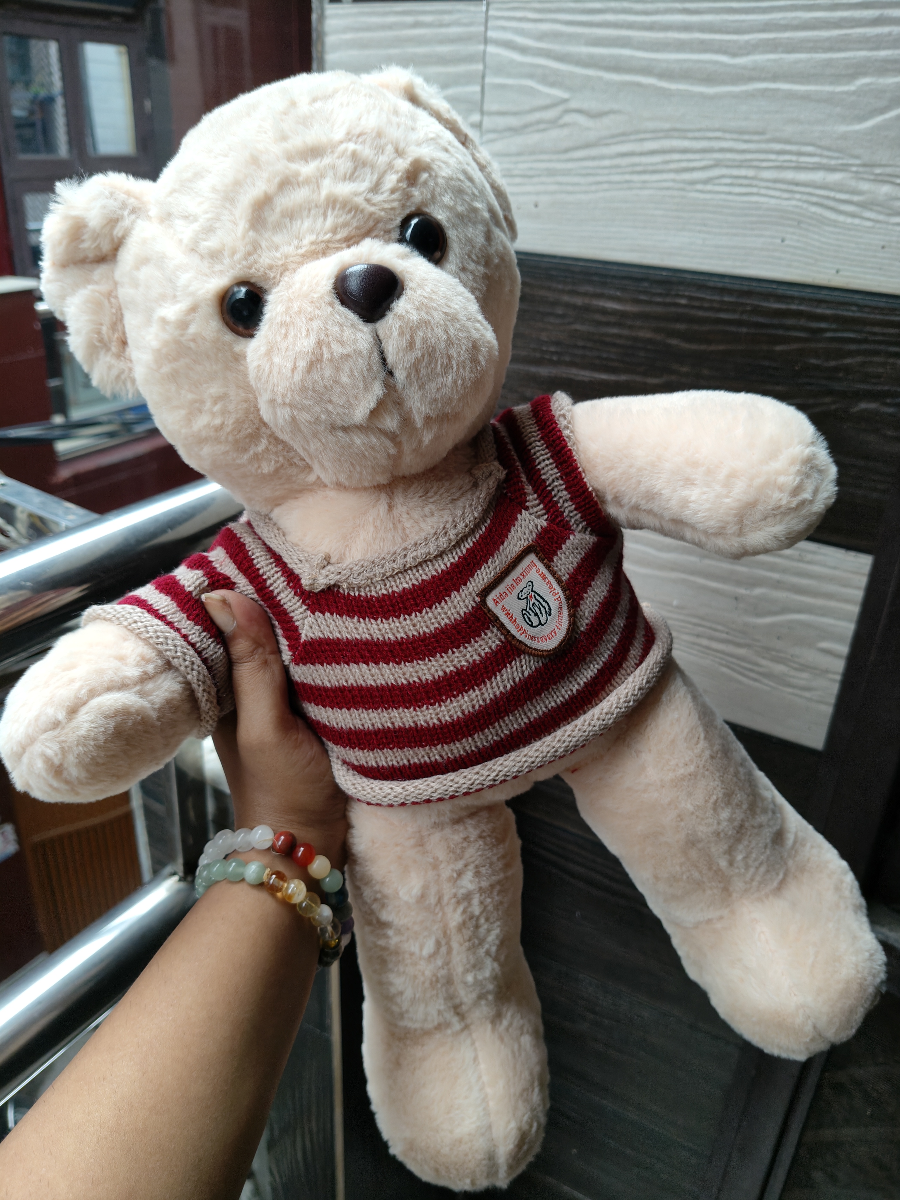 Big Teddy Soft Toy with Tshirt 