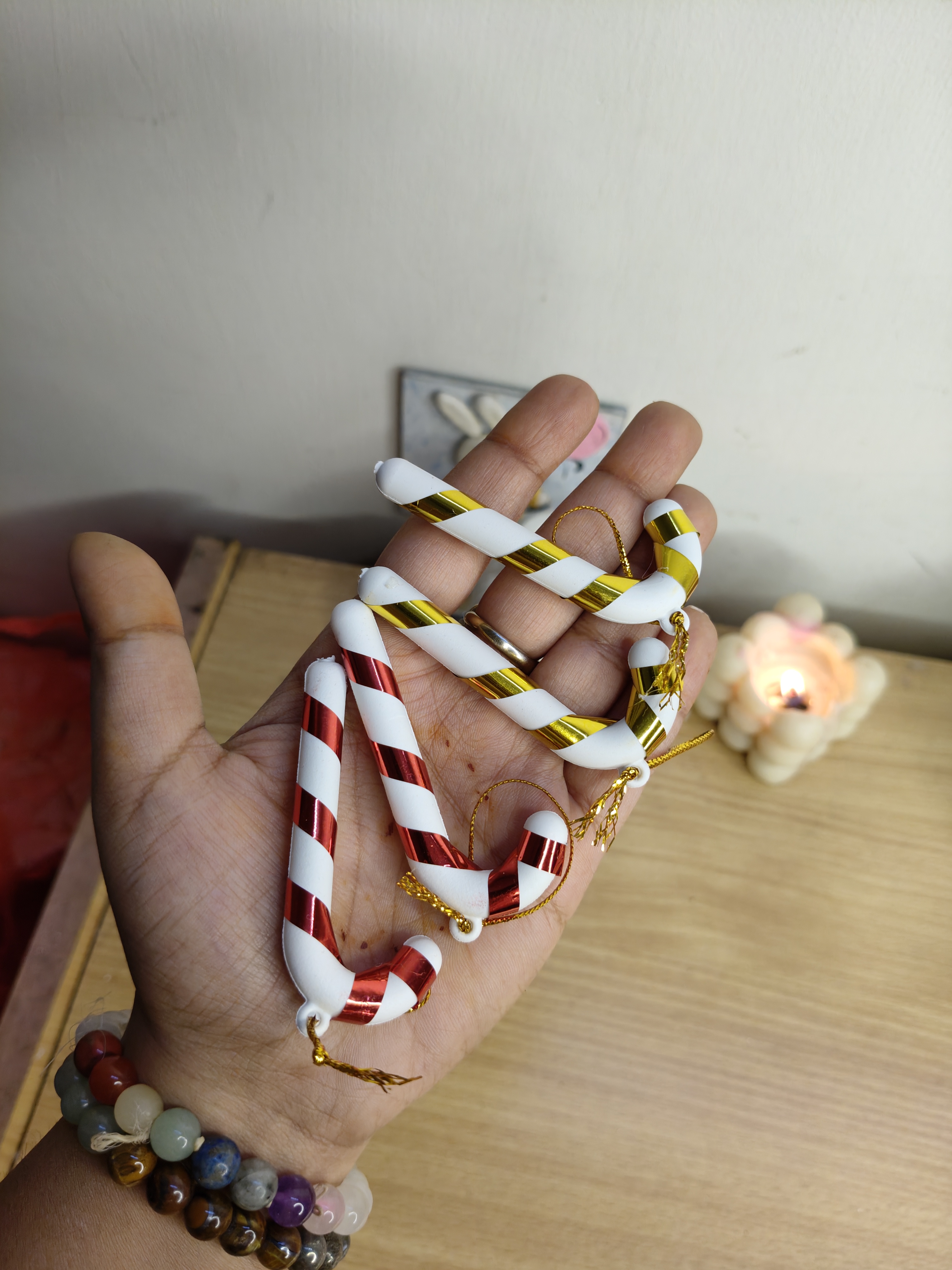 Christmas J Candy Stick
