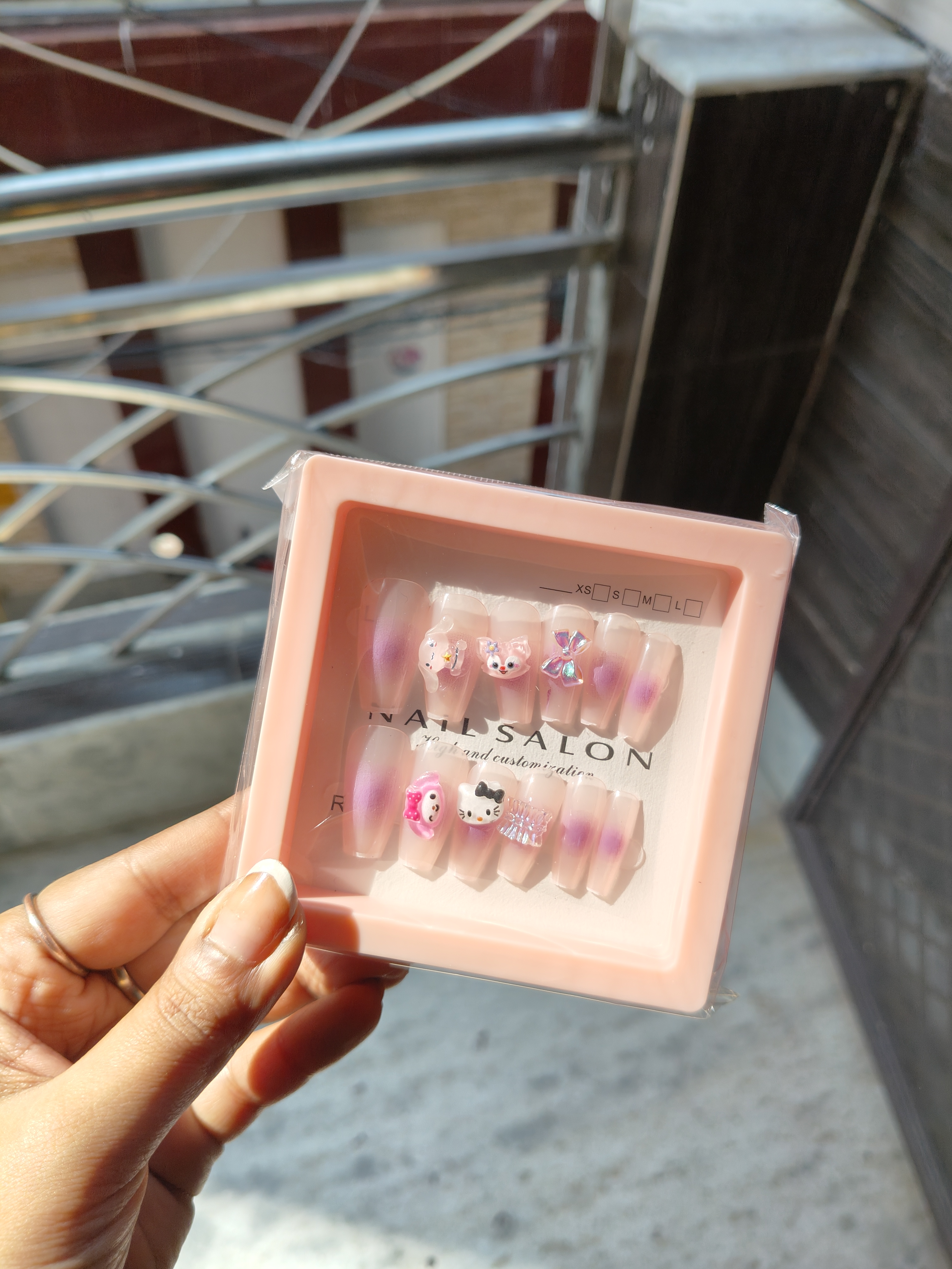 Random Teddy Premium Nail Extensions 