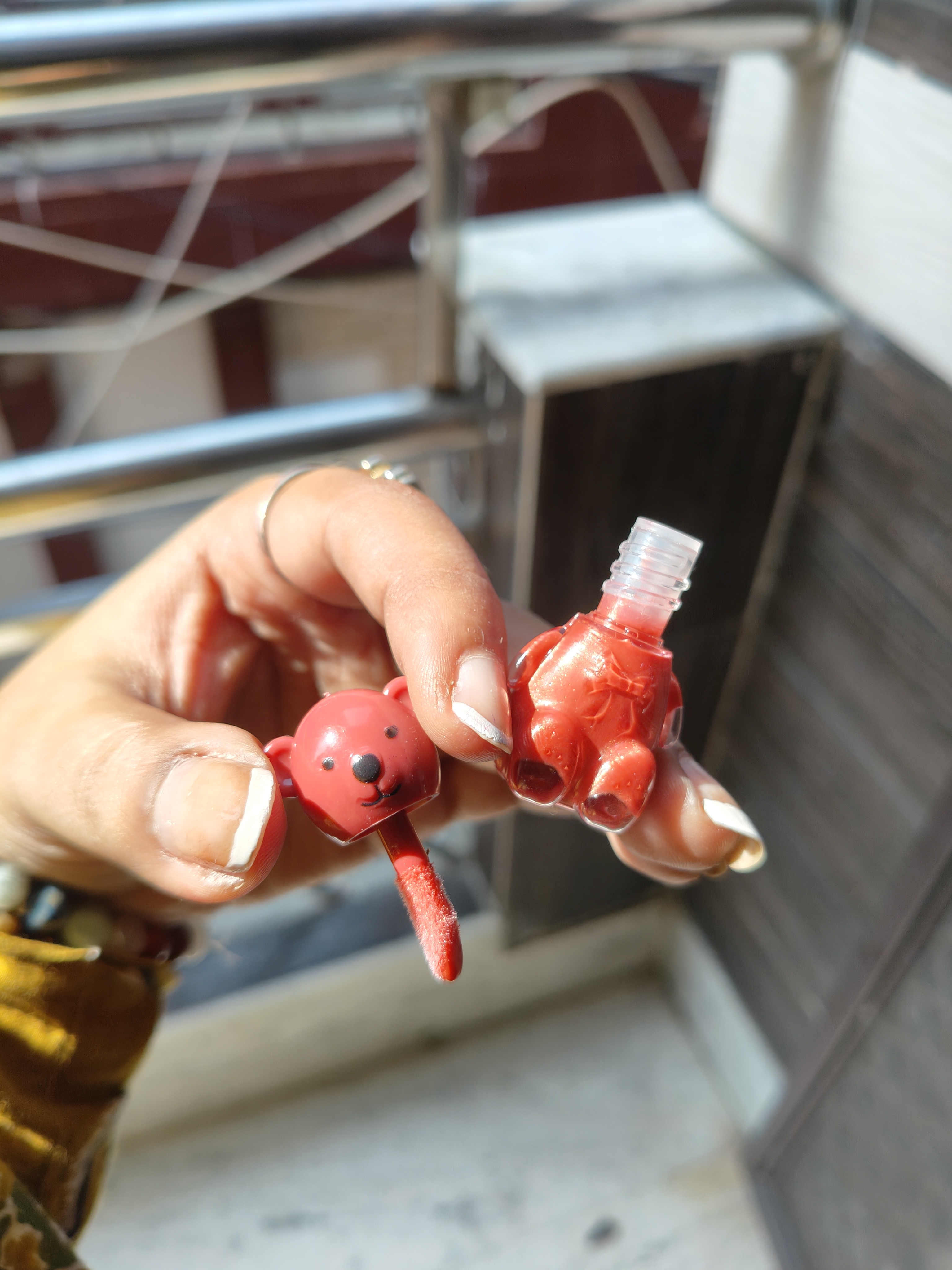 Mini Teddy Lipgloss lippies