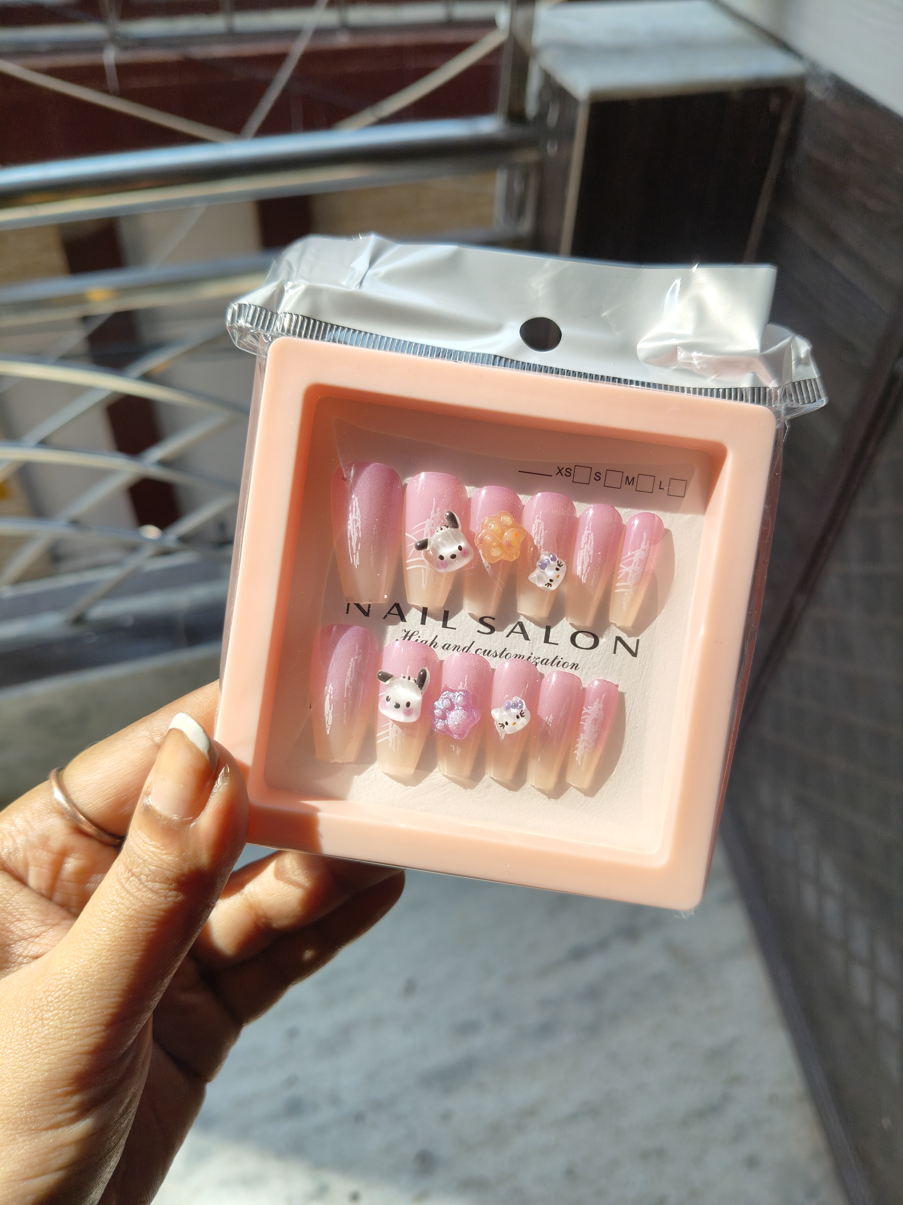 Random Teddy Premium Nail Extensions 