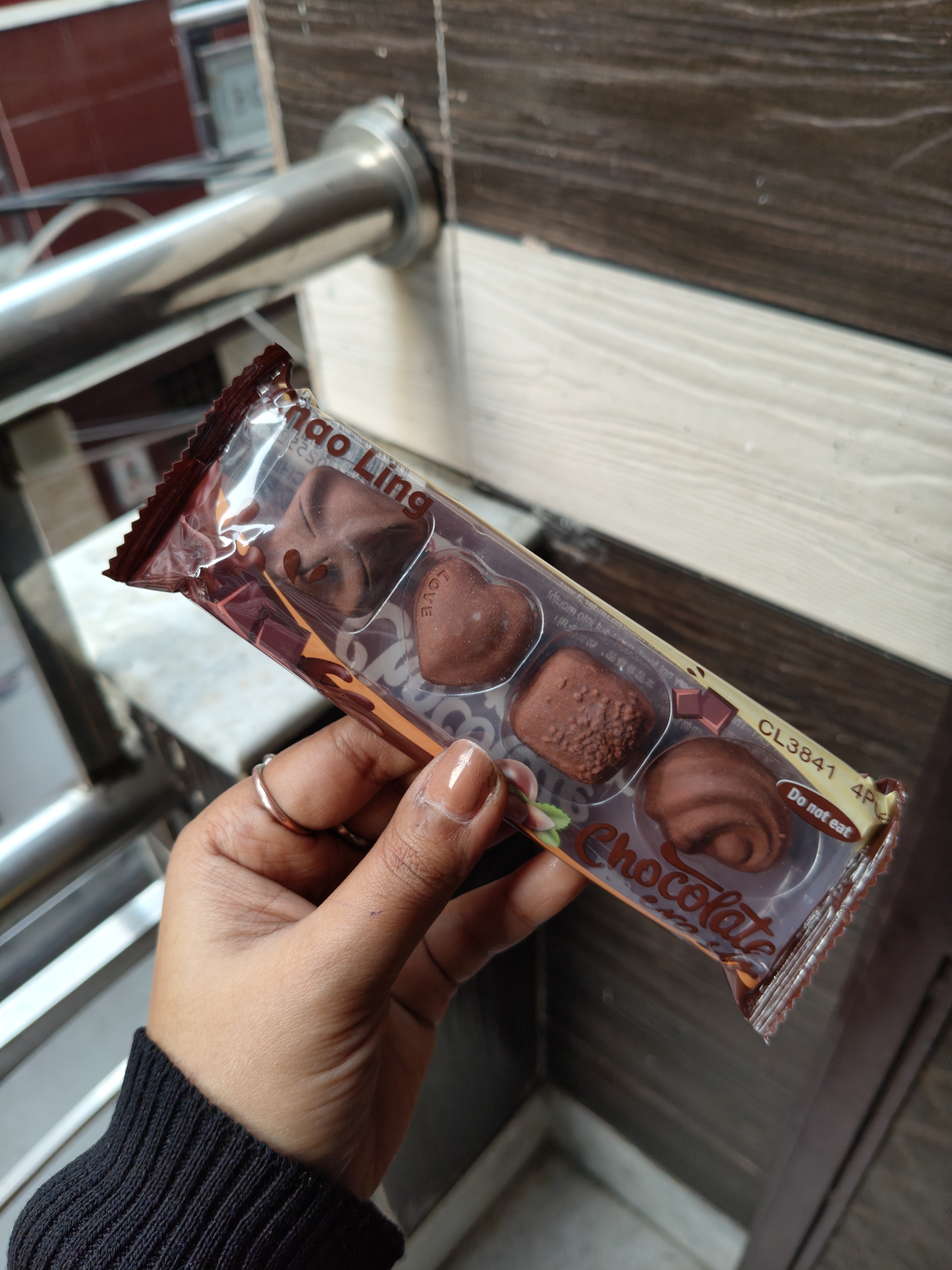 Chocolate Eraser Packet