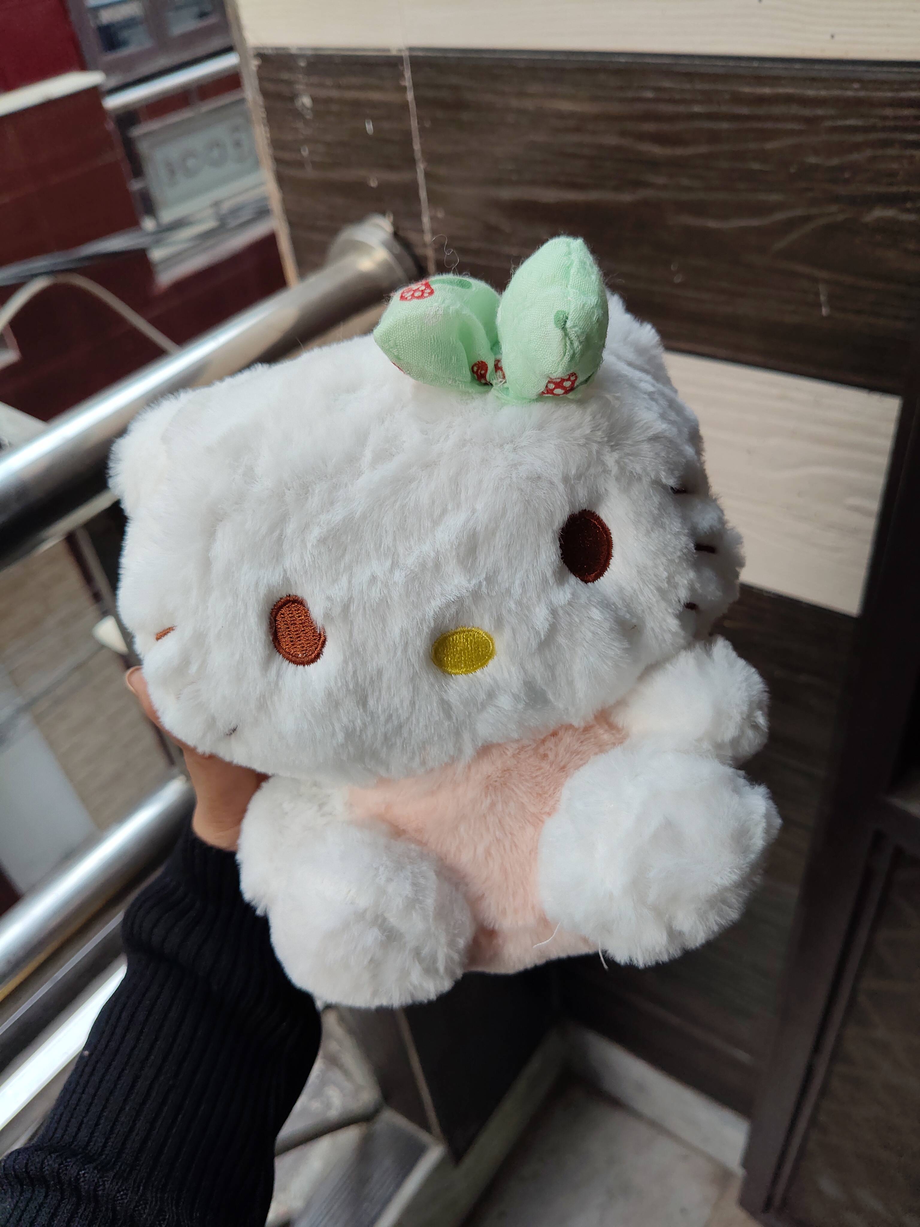 Bow Kitty Soft Toy 
