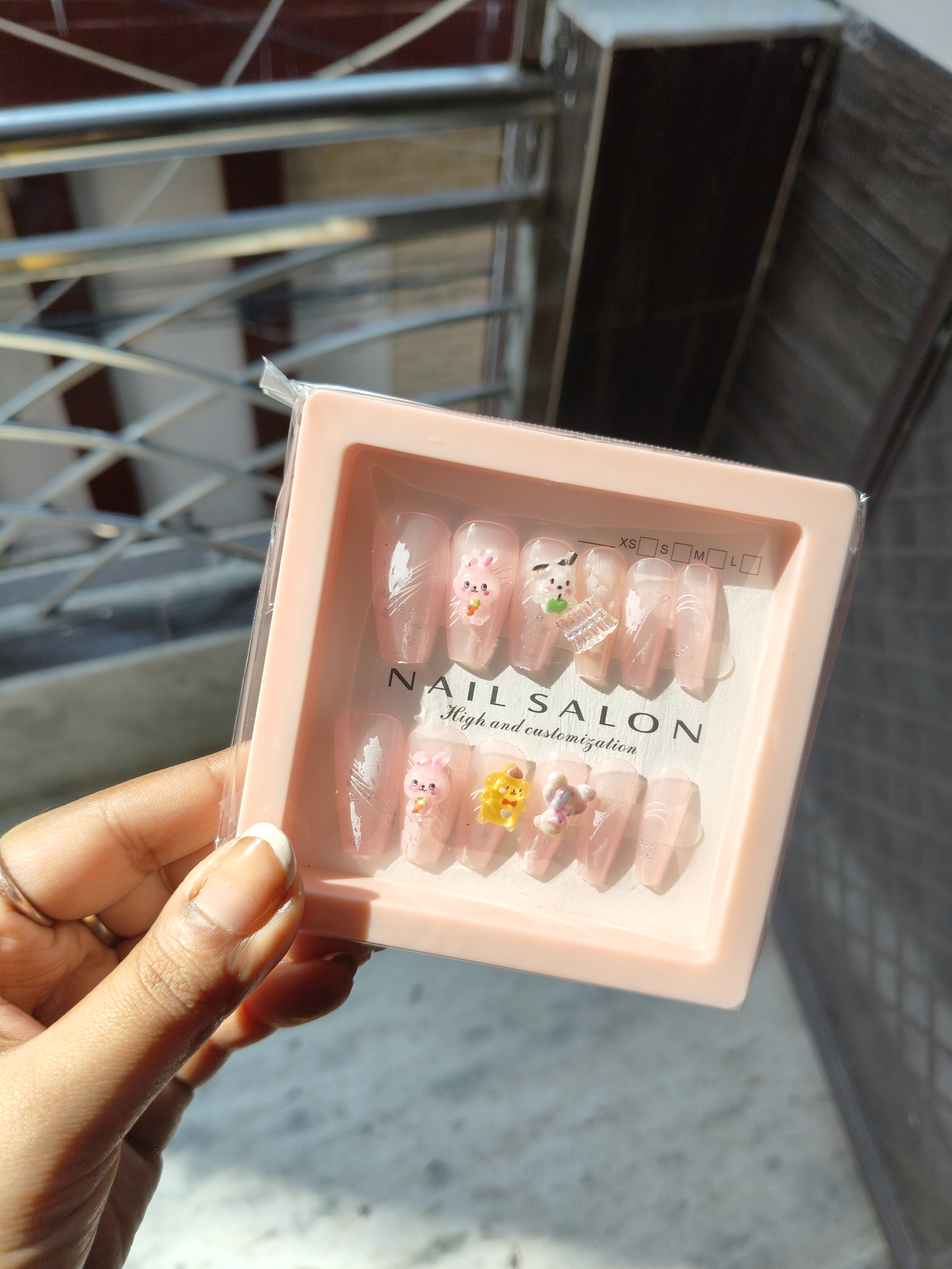 Random Teddy Premium Nail Extensions 