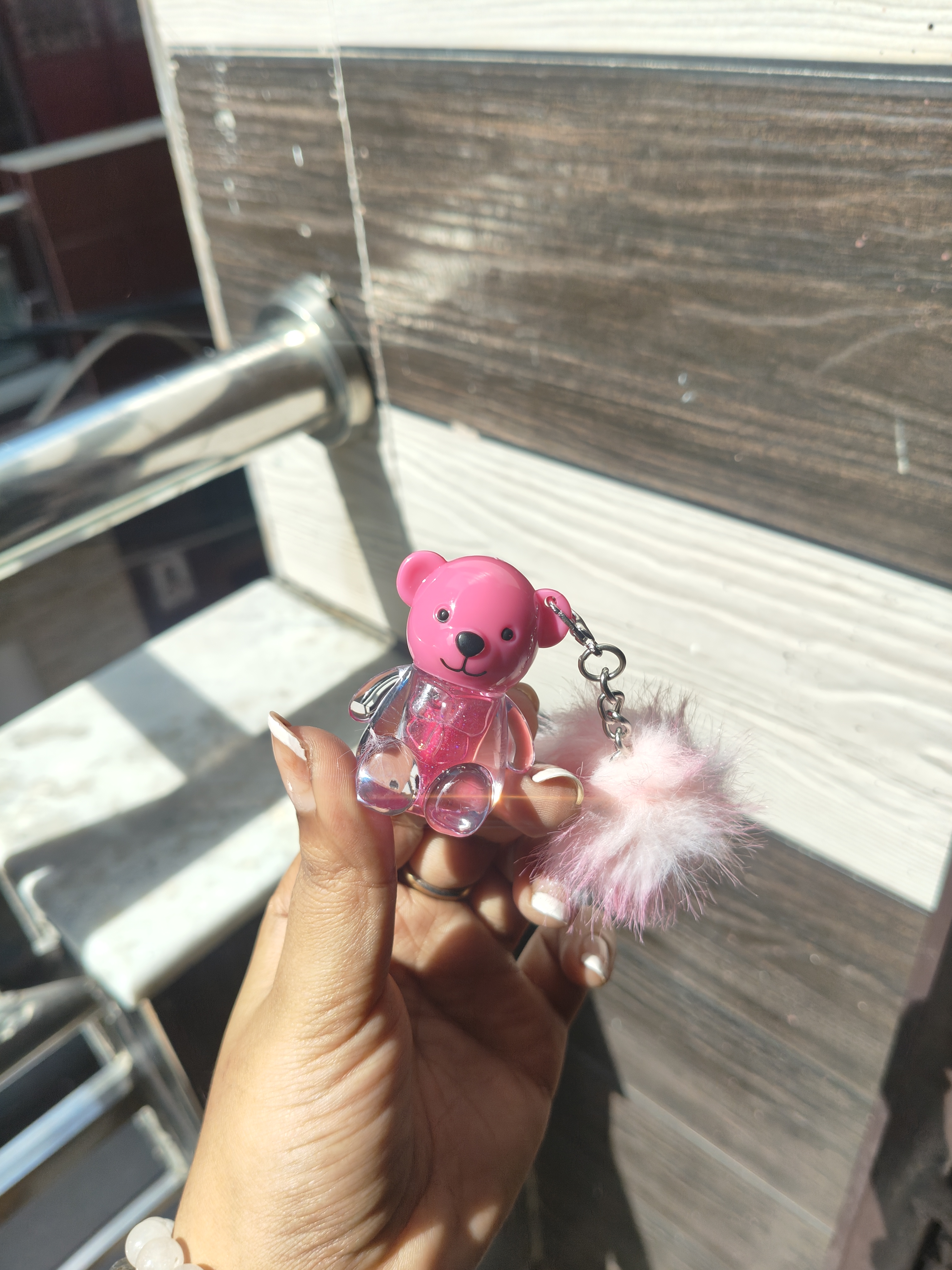 Teddy Keychain Lipgloss 