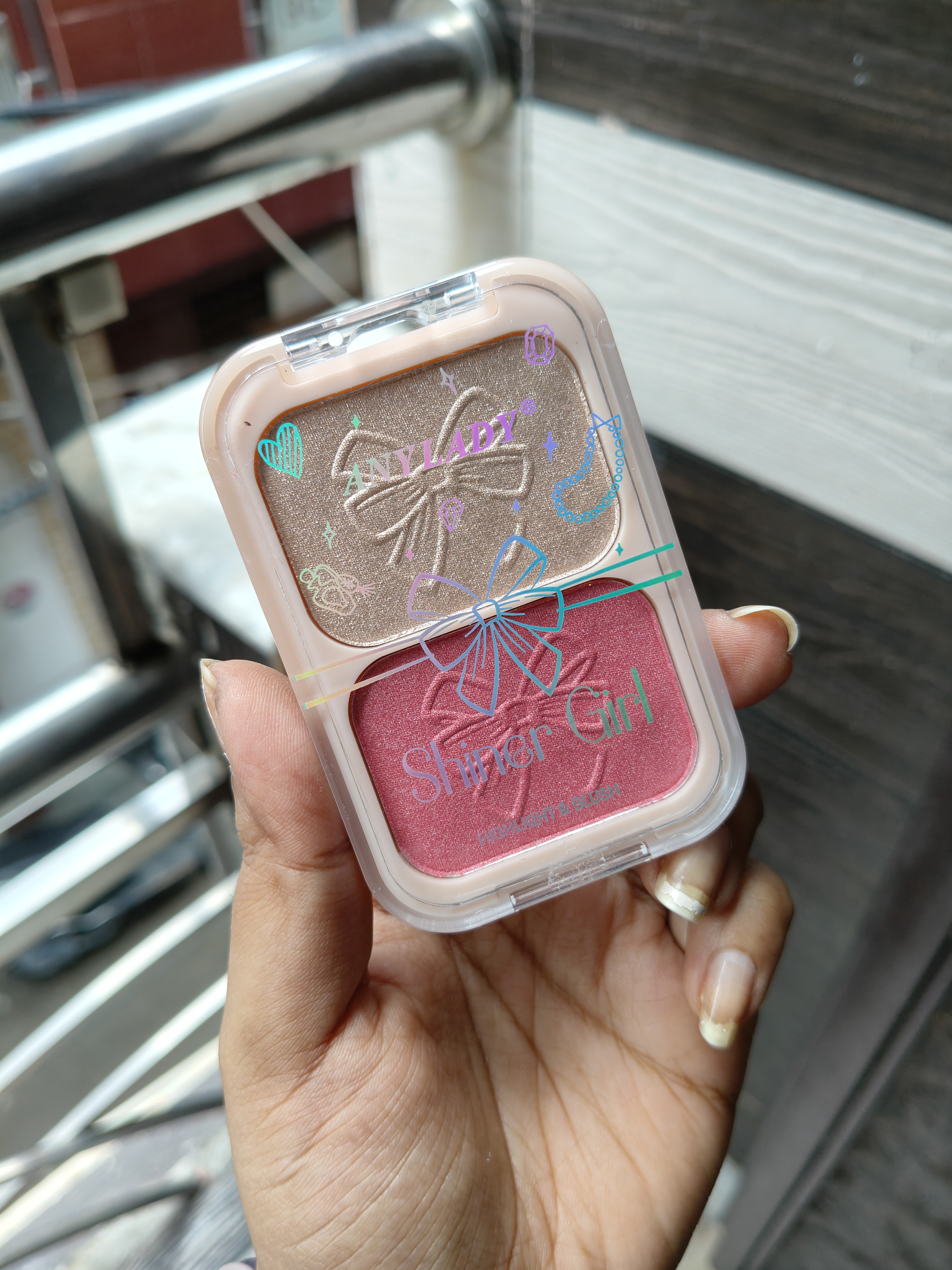Any lady 2 in 1 Blush & Highlighter 