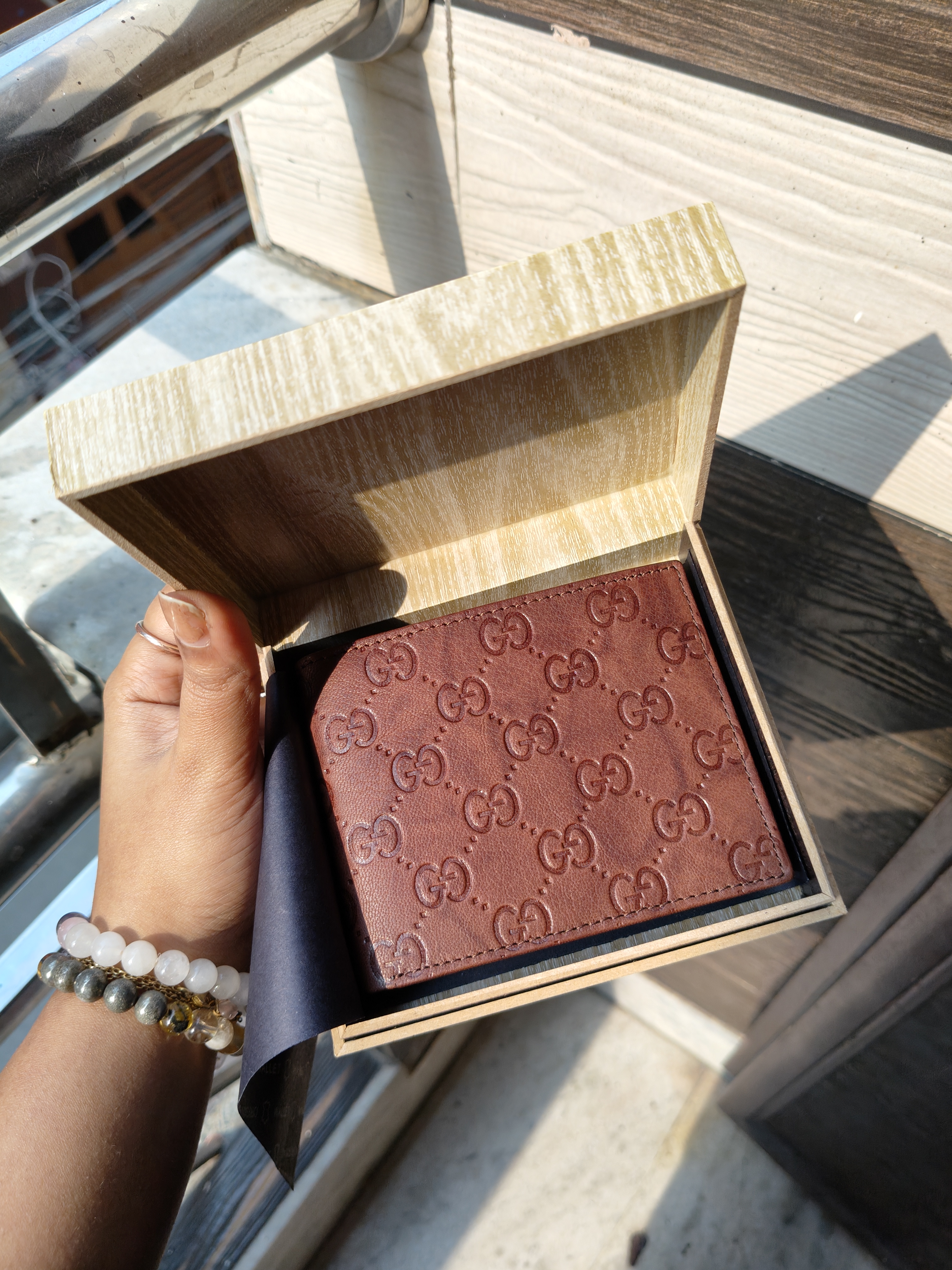 G Premium Box Men Wallet 