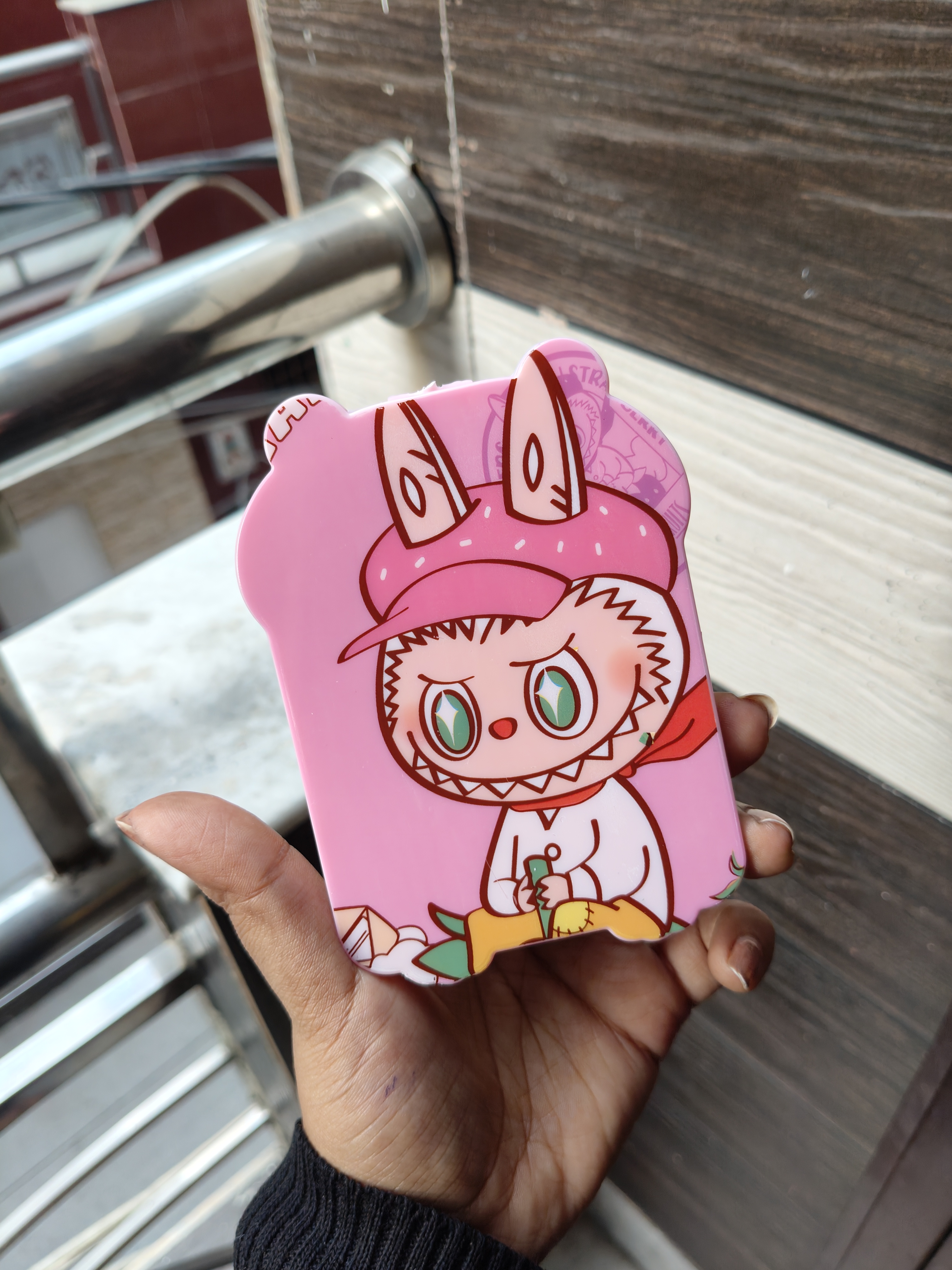 Labubu Mirror with mini comb