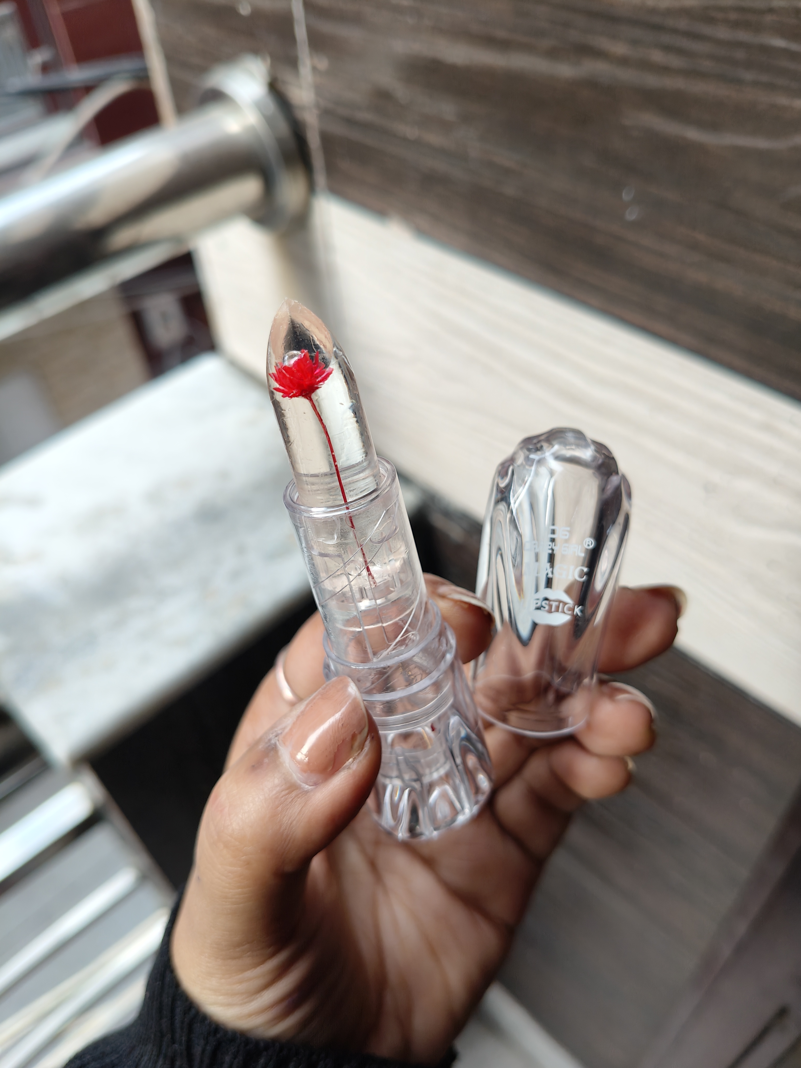 Flower Jelly Lipbalm Lipstick 