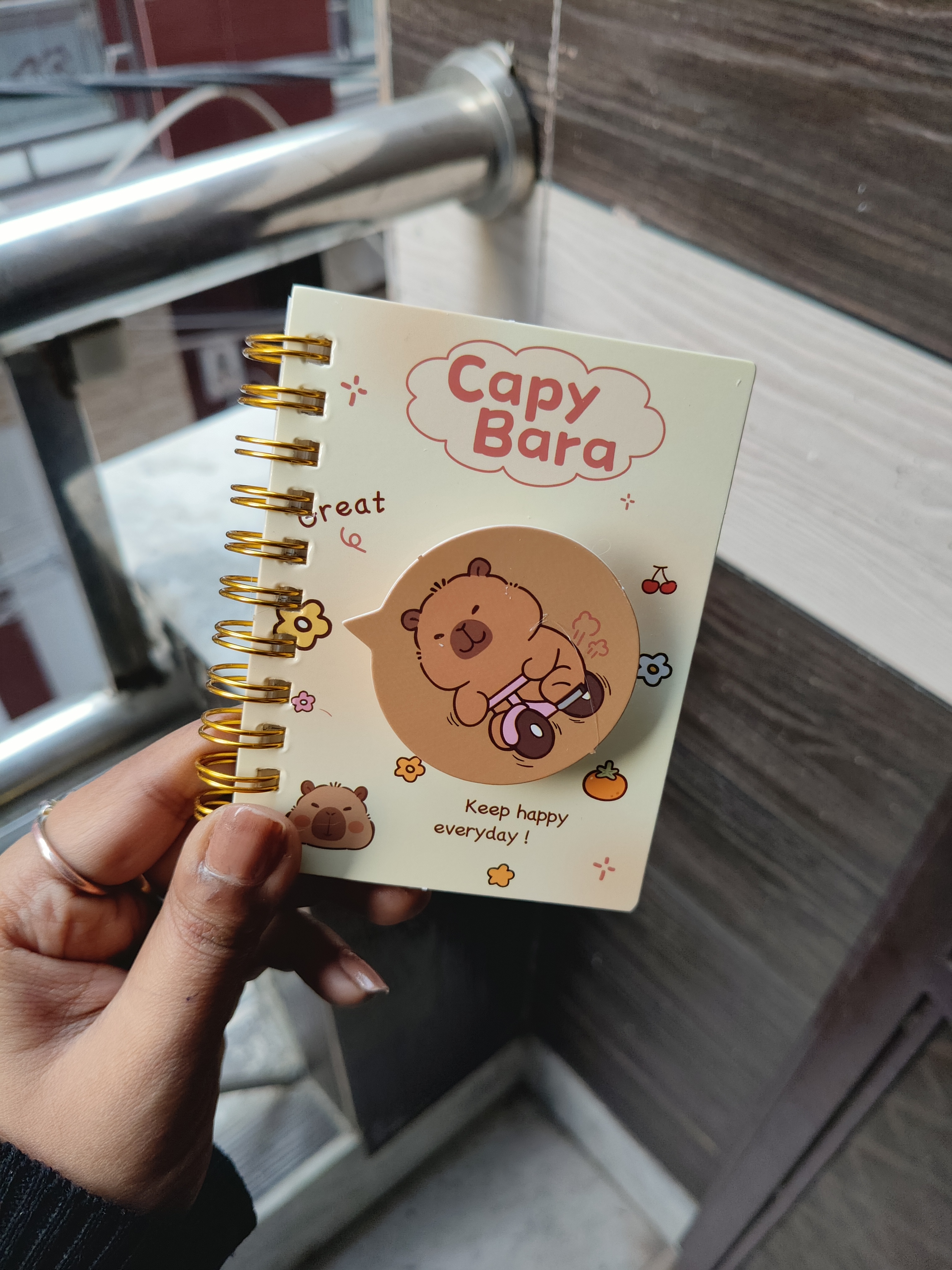 Spinner Capy Bara Diary