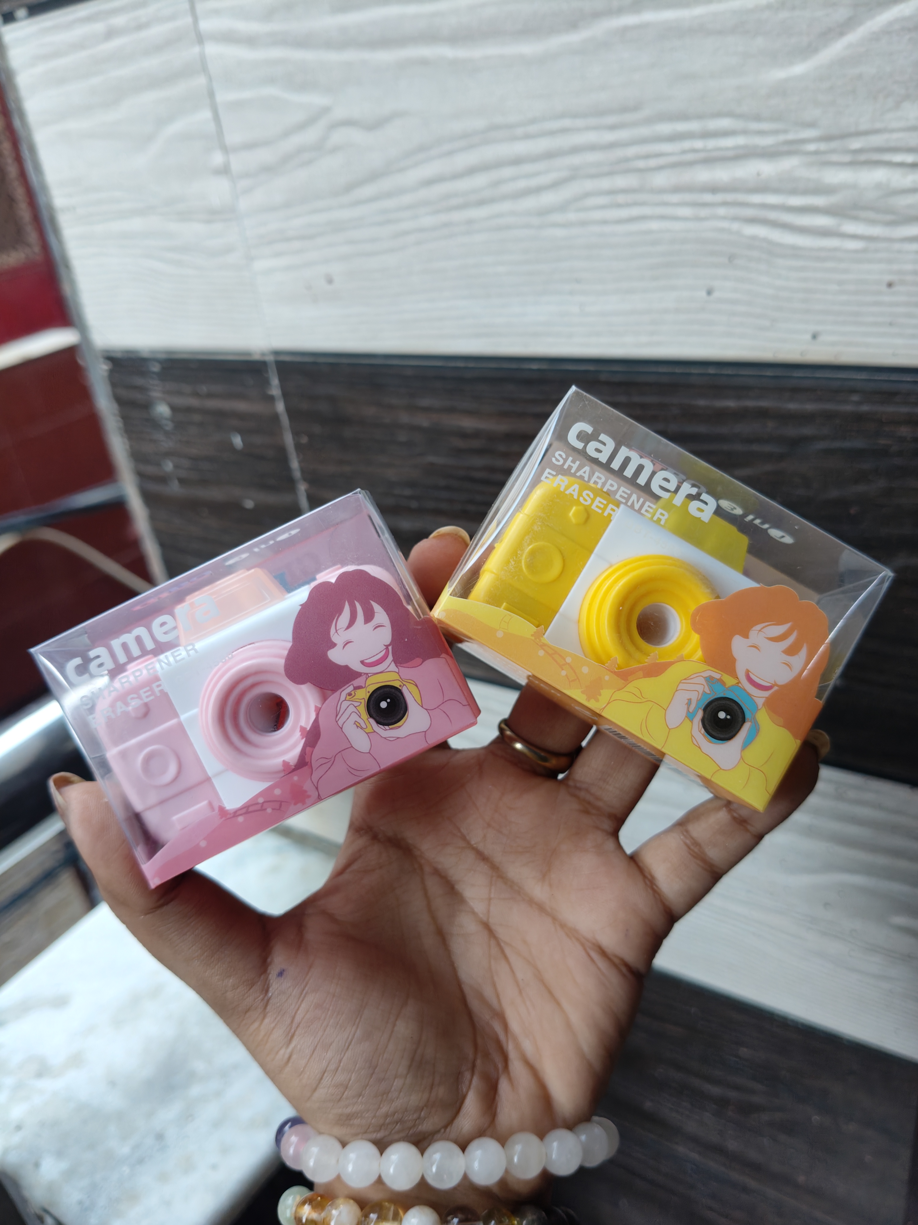 Camera Eraser Sharpener 