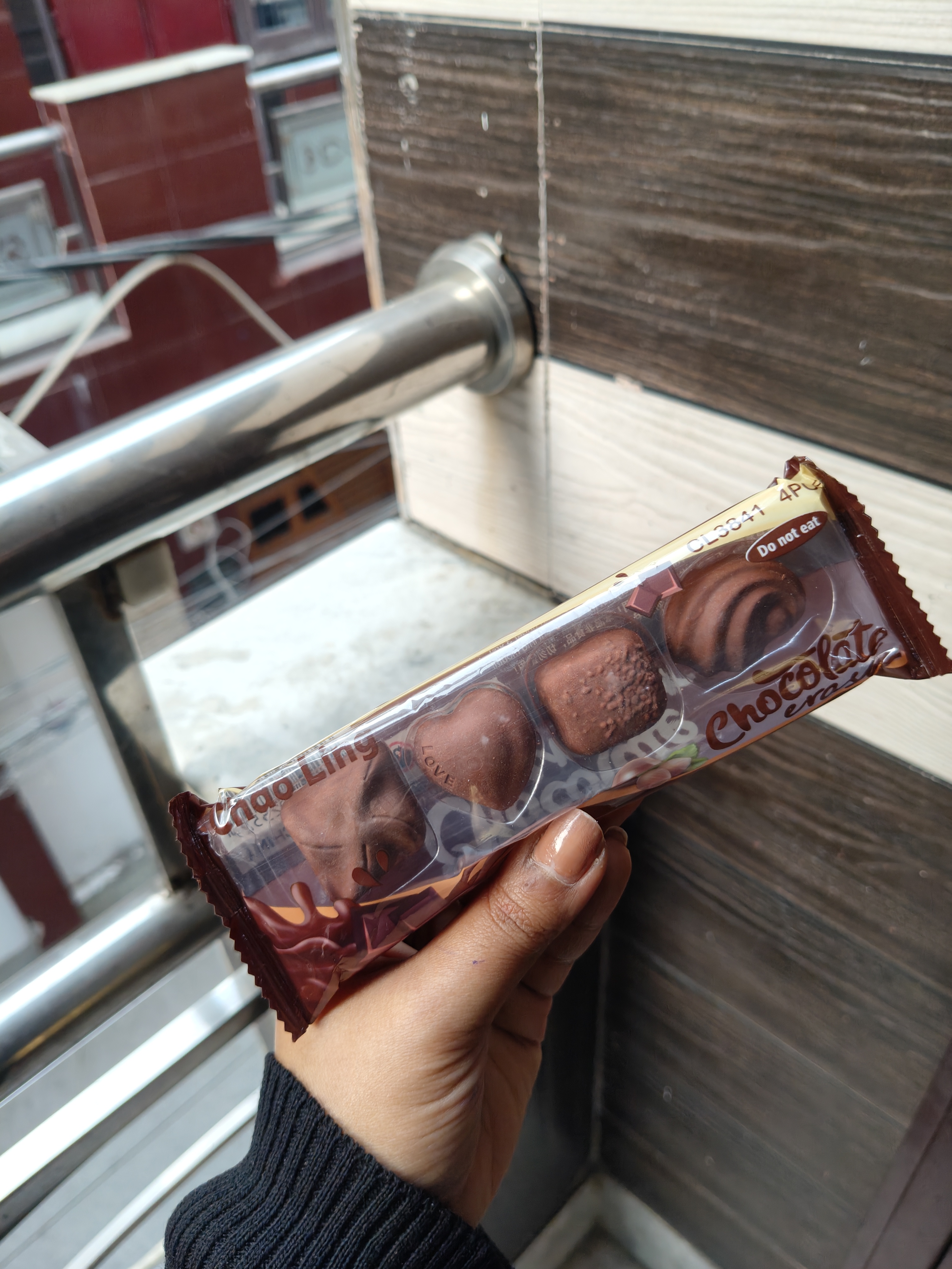 Chocolate Eraser Packet