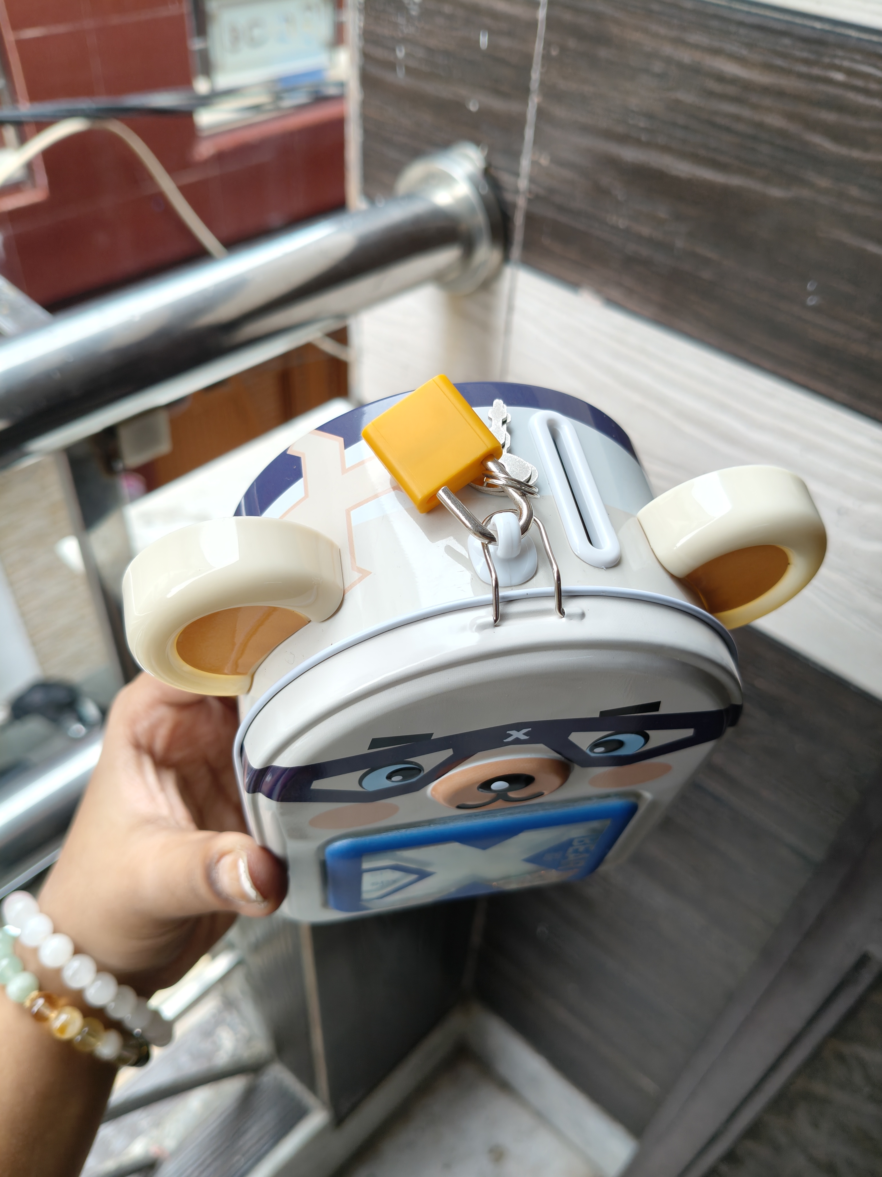 Lucky Bear Money Bank