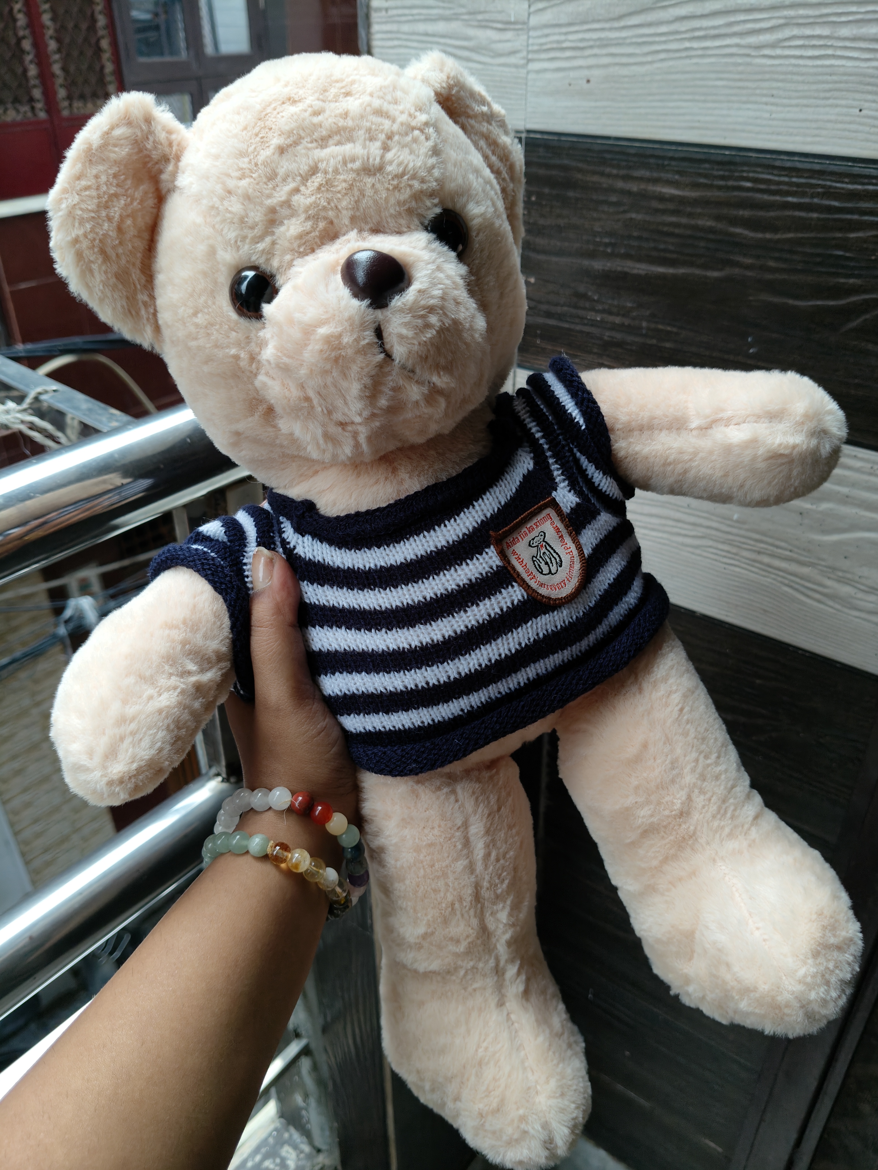 Big Teddy Soft Toy with Tshirt 