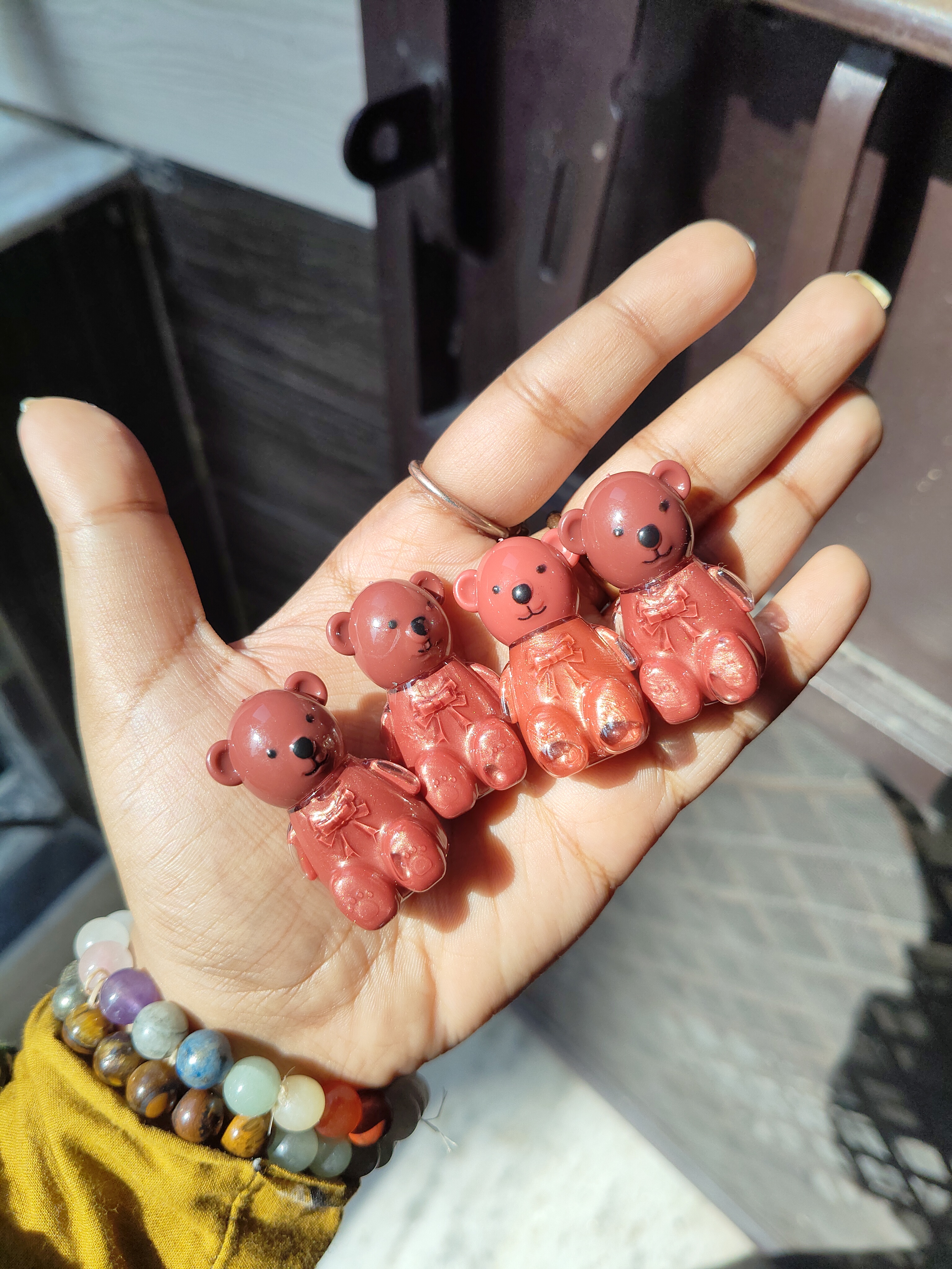 Mini Teddy Lipgloss lippies